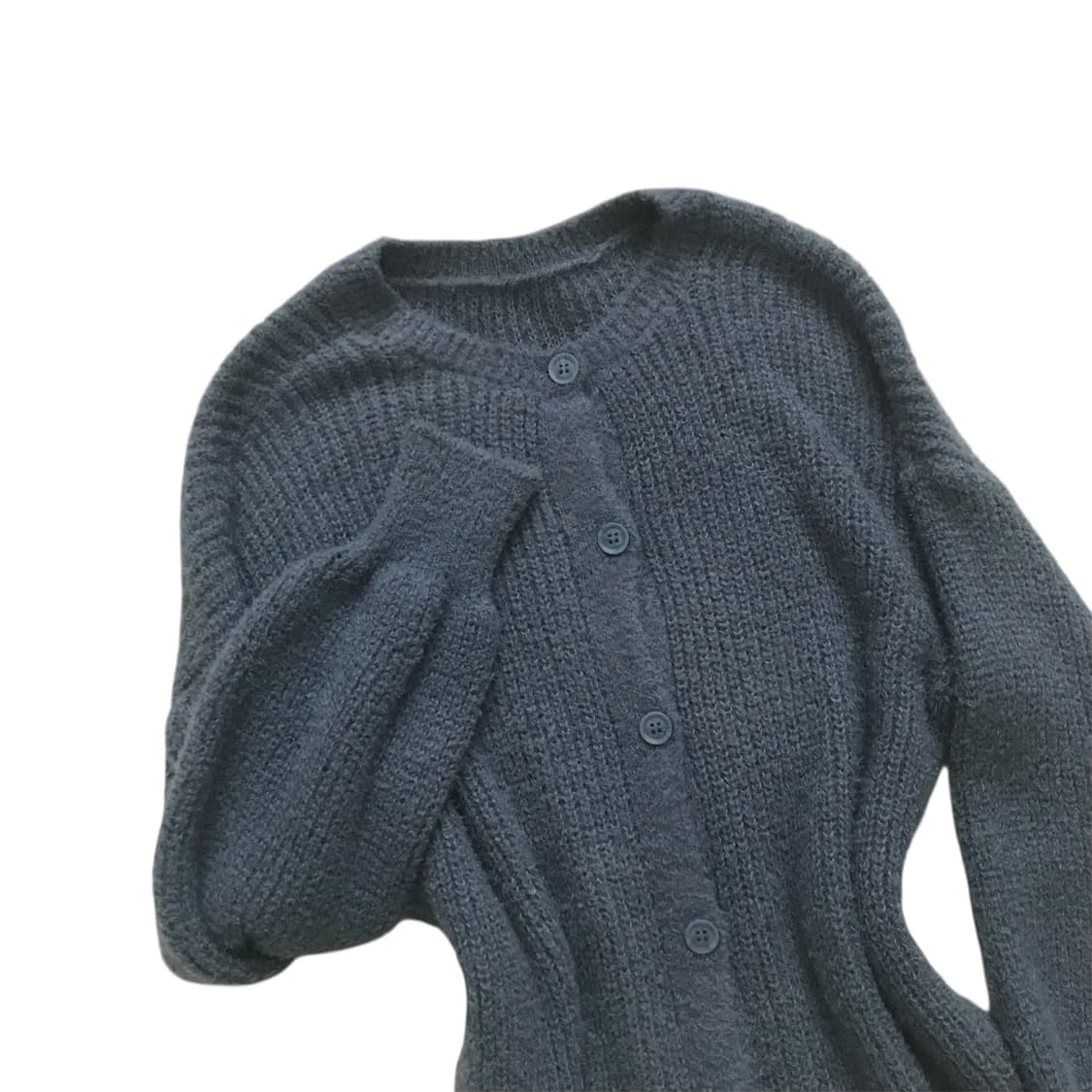 일본 빈티지 울 니트 가디건 상품이미지2