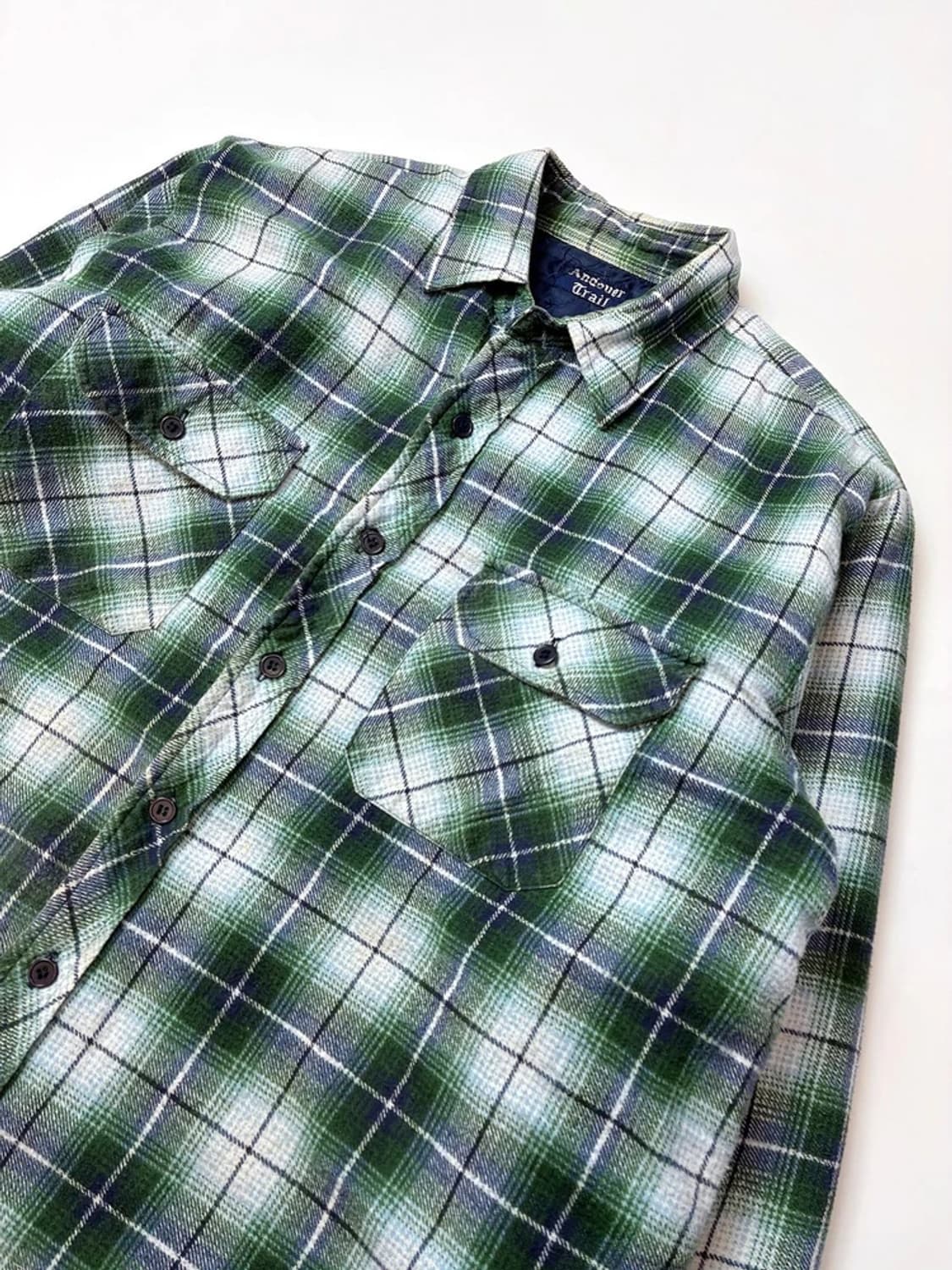 Andover Trail 90s USA 퀄팅 플란넬 셔츠자켓 PN5244 상품이미지3