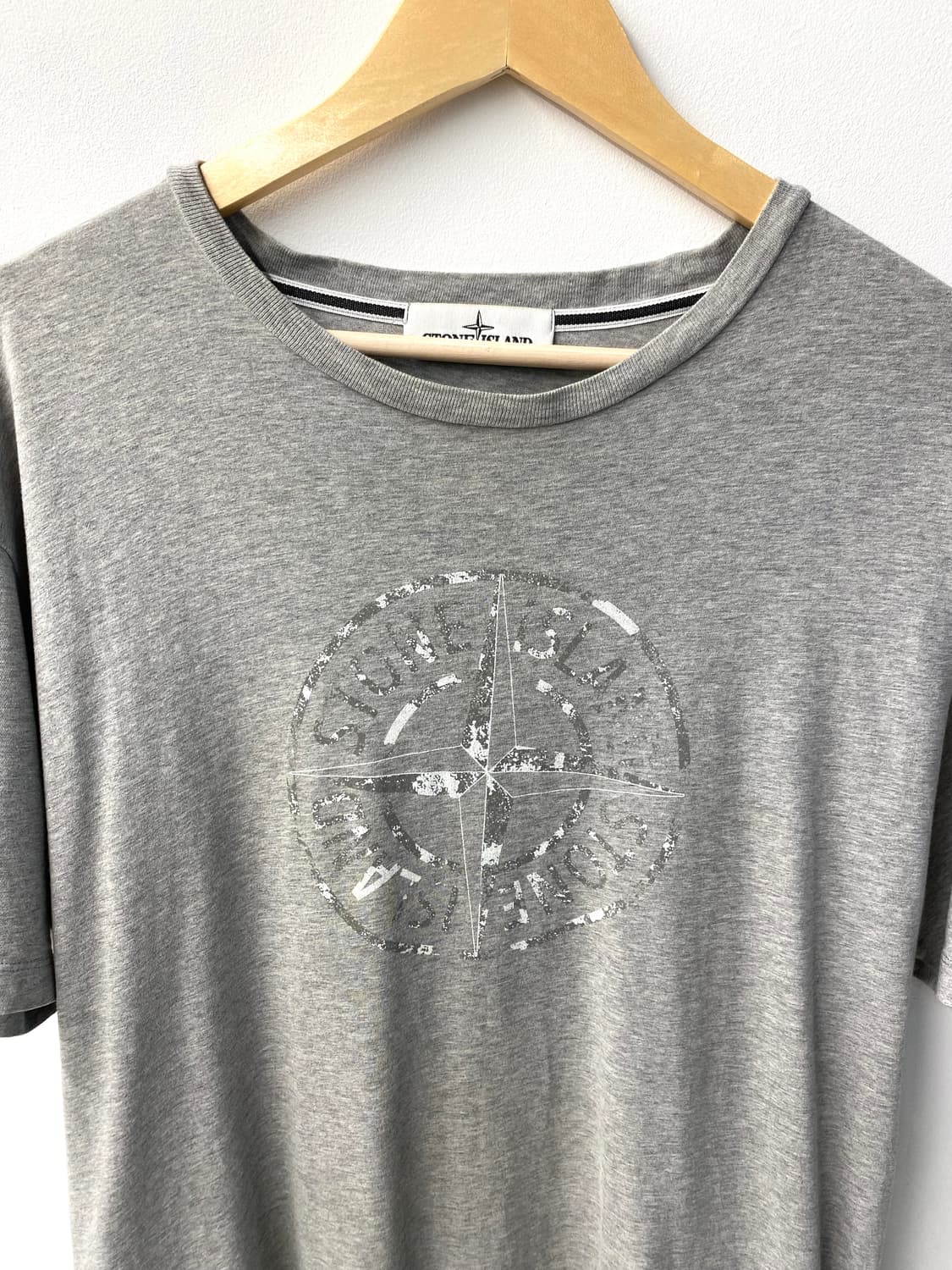 [XL] Stone Island 스톤아일랜드 빅 콤파스 로고 반팔 티셔츠 상품이미지2