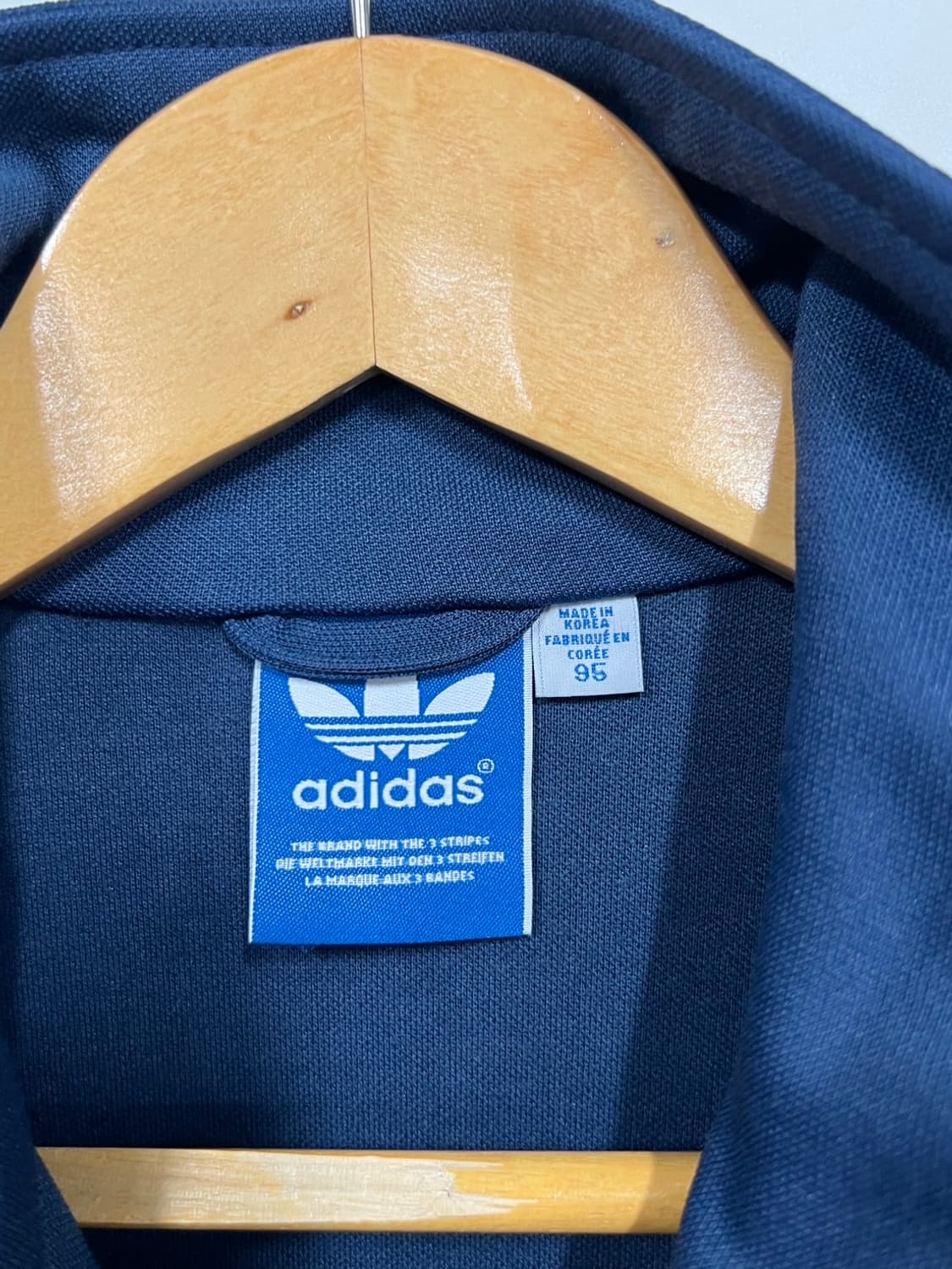 아디다스 네이비 빨강 유로파 트랙탑 져지 상품이미지3