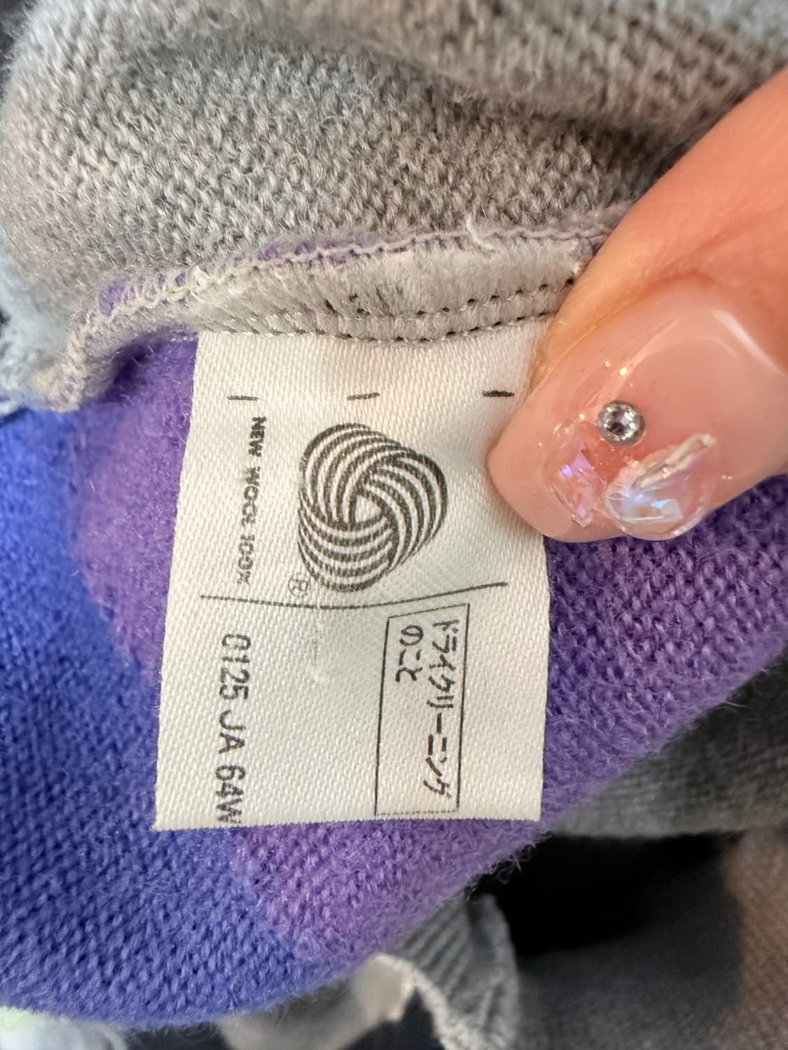 KENZO 90s 골프 멀티컬러 패턴 니트 L 상품이미지5