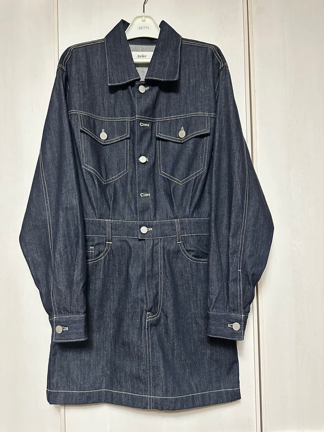 아틀리에 나인 데님 원피스 상품이미지1