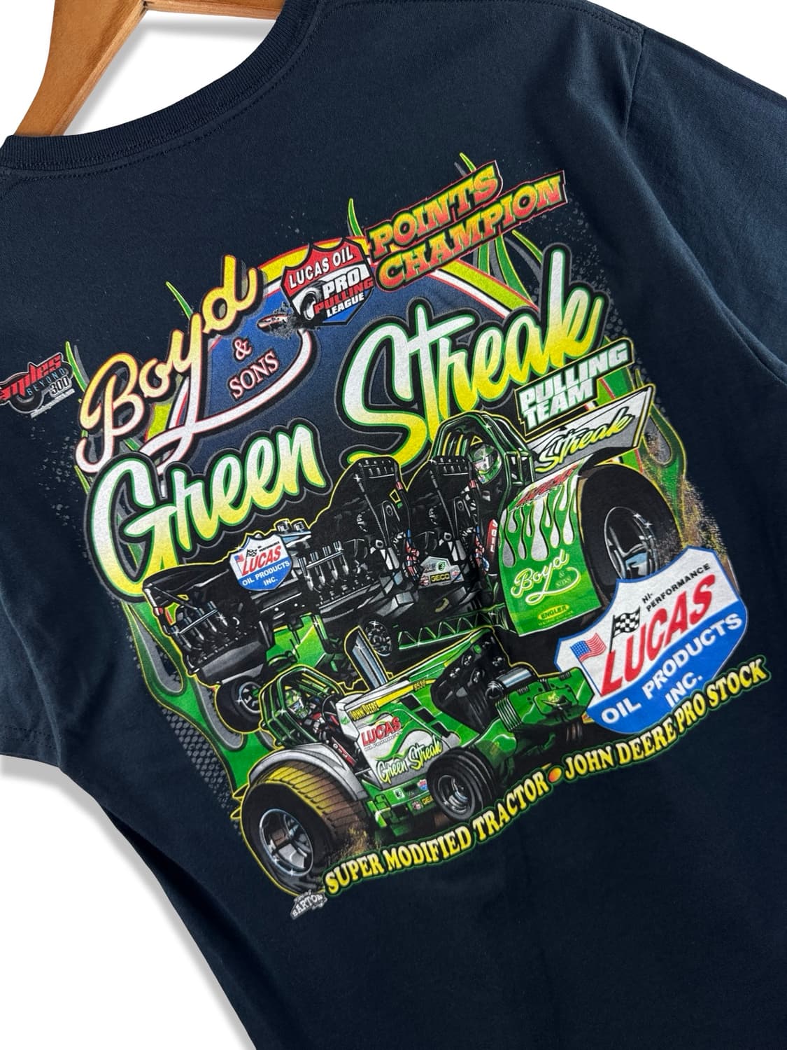 Lucas Oil 레이싱 프린팅 티셔츠3211 상품이미지5