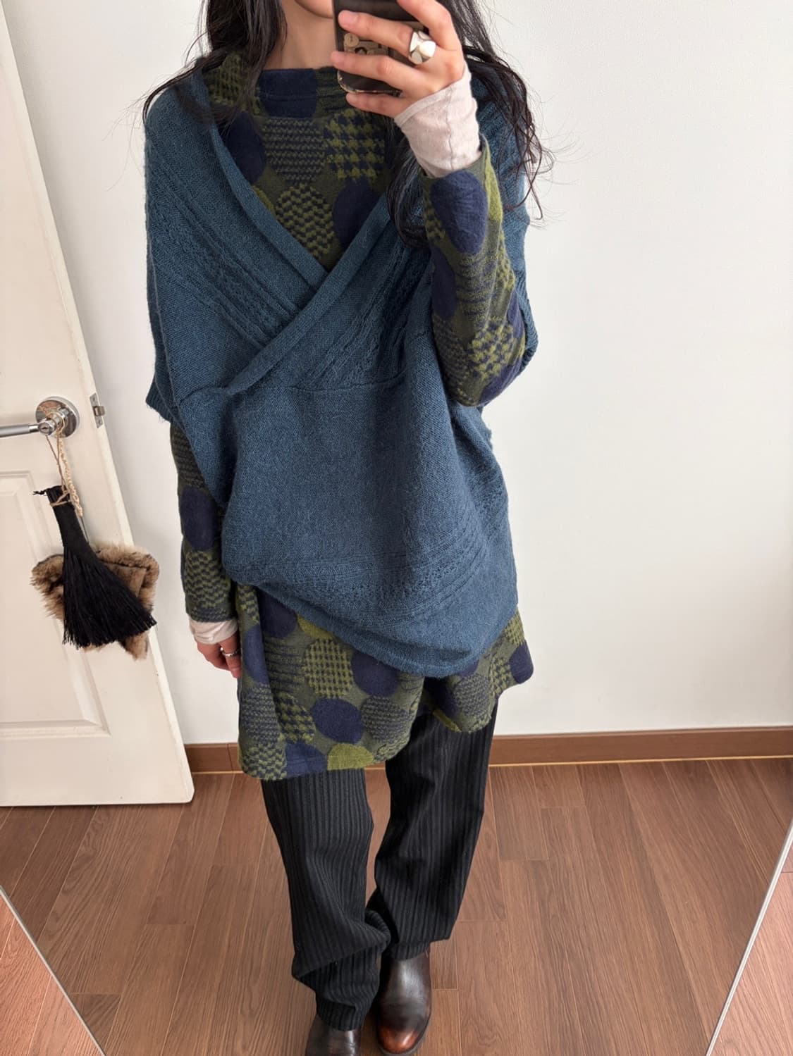 dot patterned dress 상품이미지5