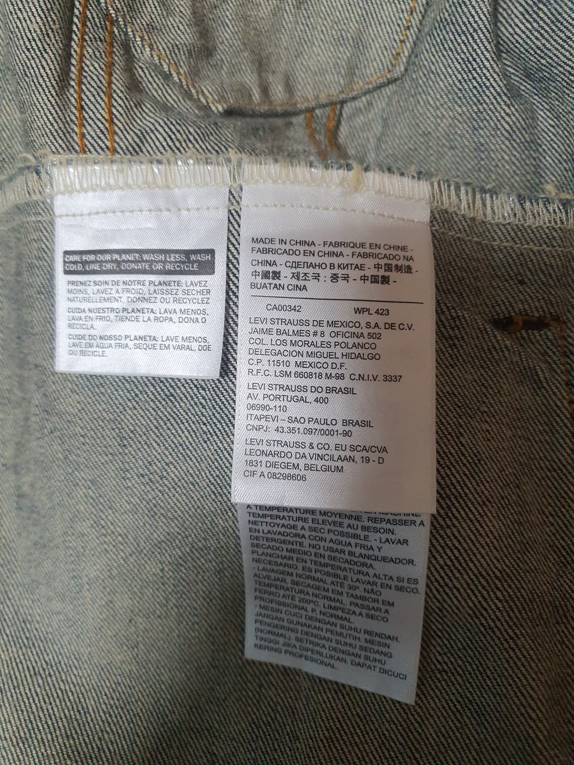 리바이스 데님자켓 M사이즈 상품이미지4