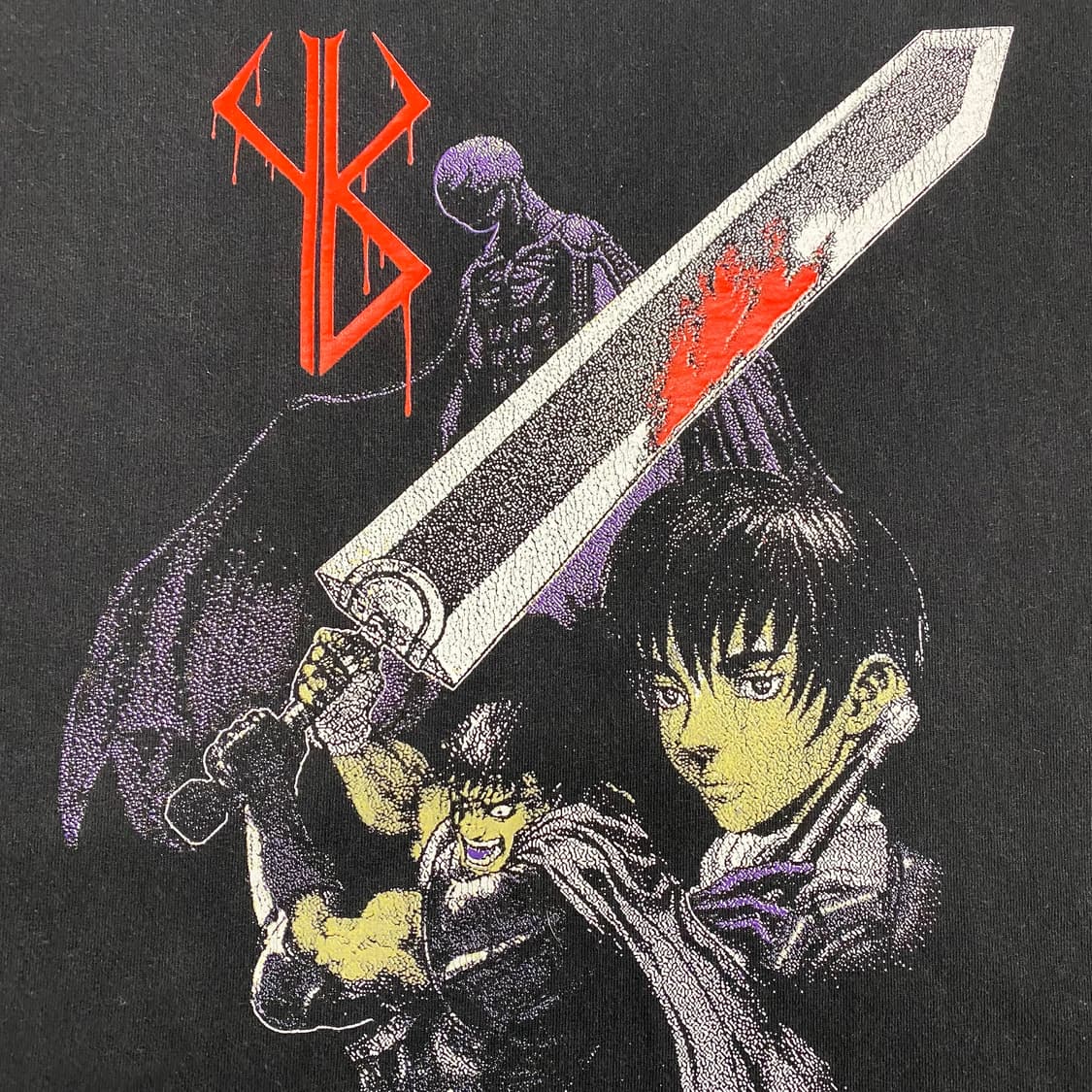 베르세르크 부틀렉 애니메이션 티셔츠 상품이미지4