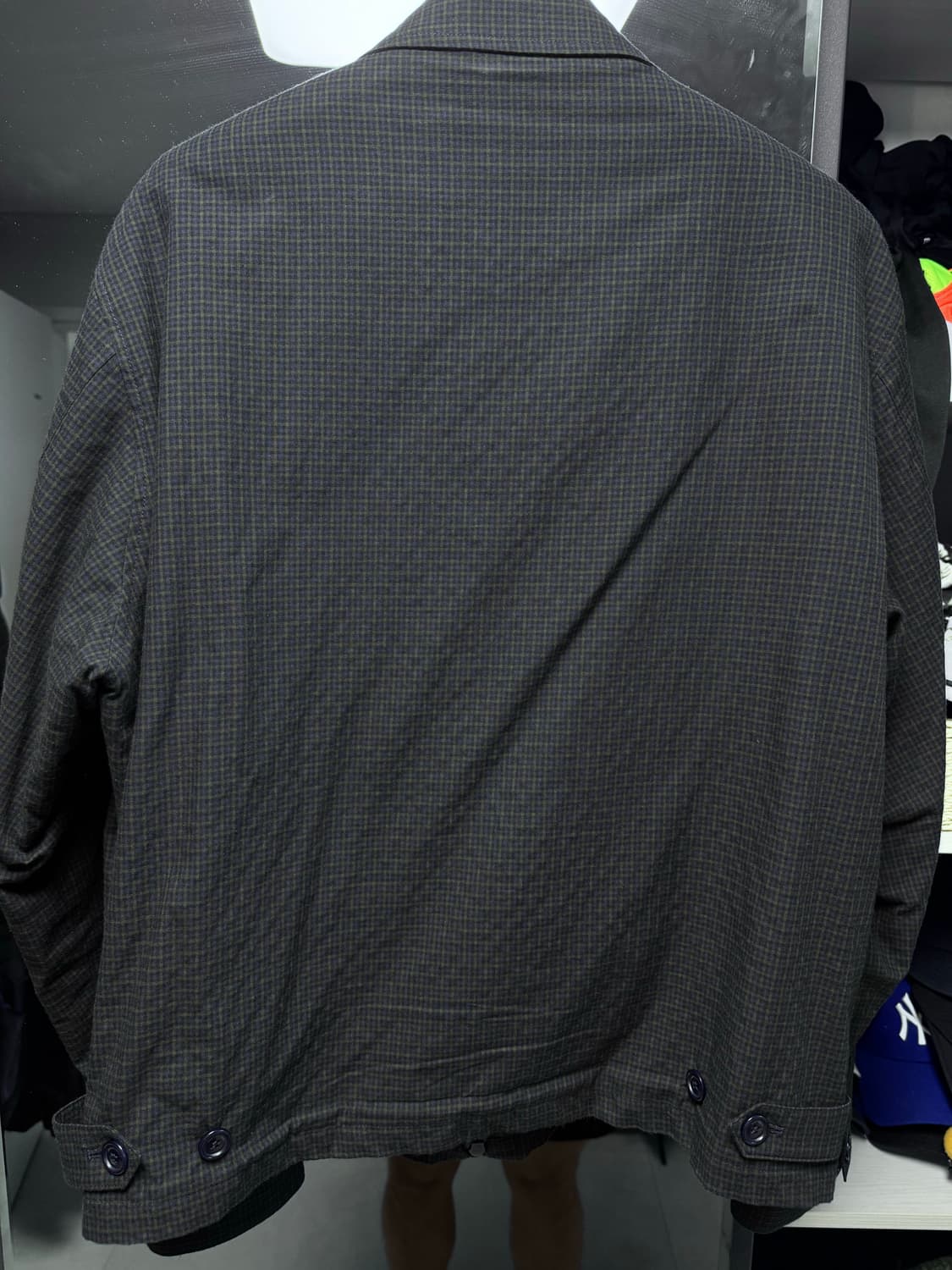 (중고/L) 999휴머니티 이지체크자켓 v2 L 네이비 상품이미지4