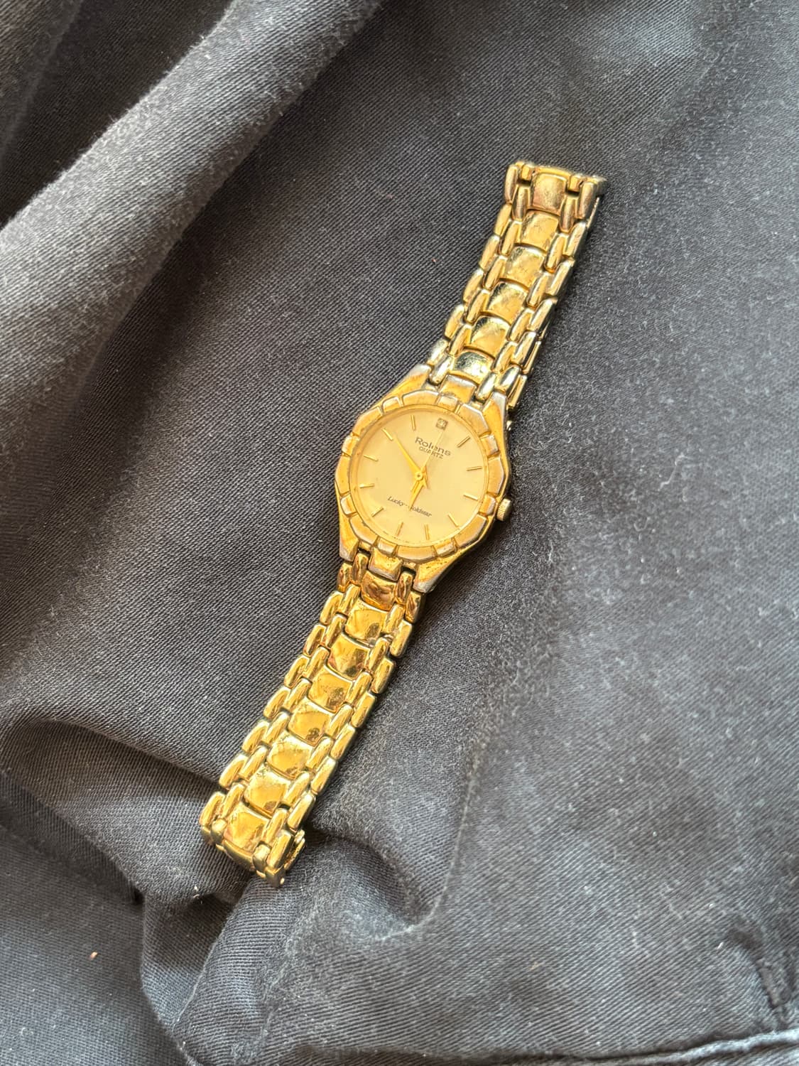 vintage rolens quartz metal watch 상품이미지1