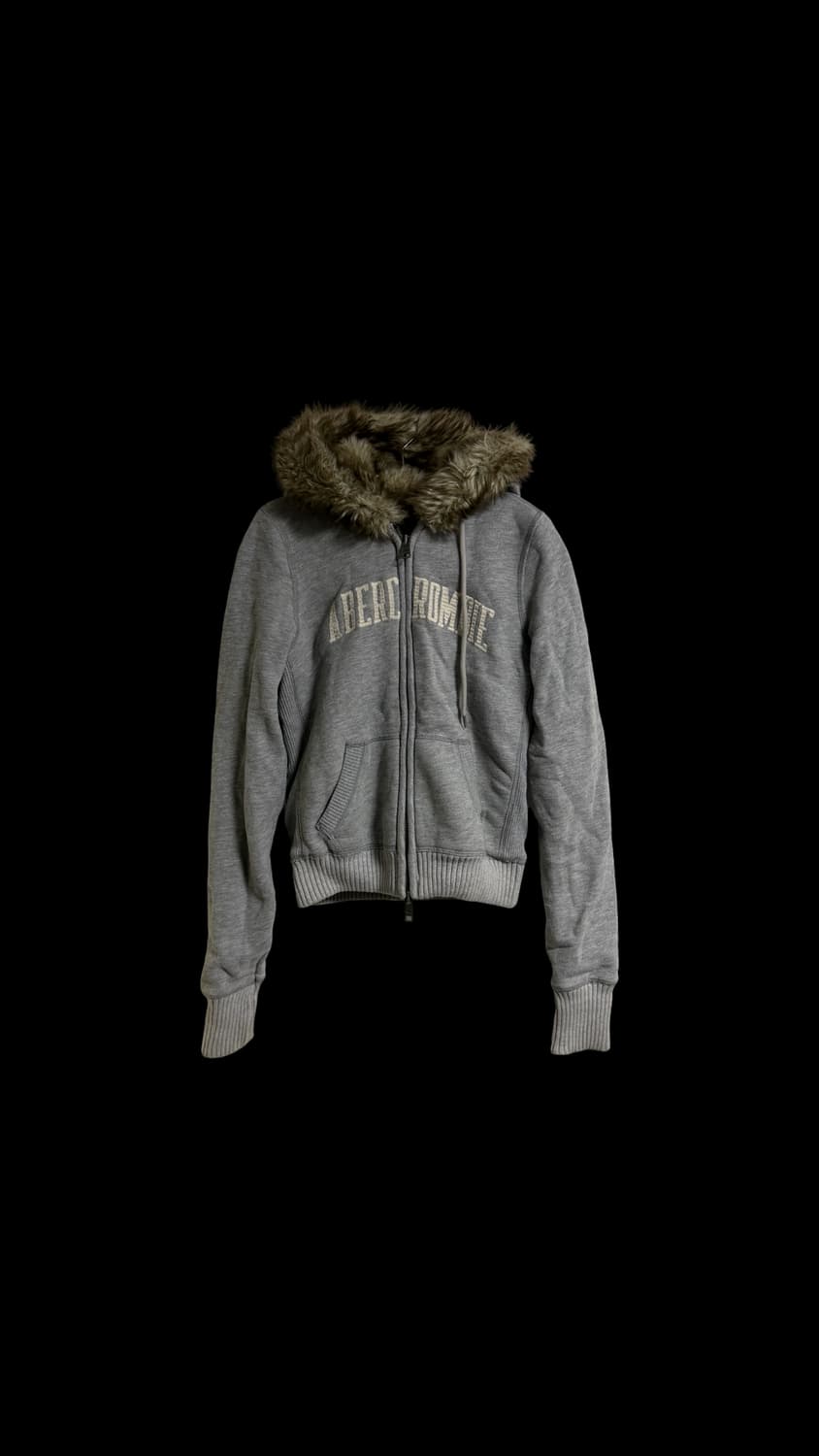 아베크롬비 울프죠 퍼 후드 집업 상품이미지1