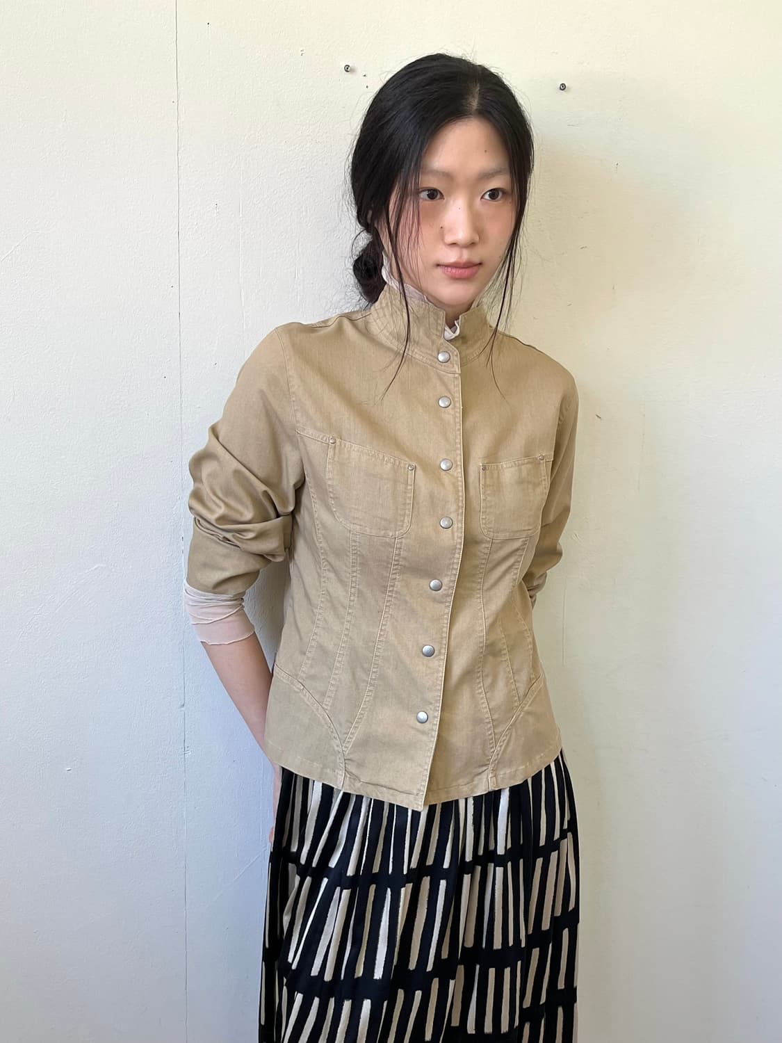 KFemme 베이지 자켓 상품이미지5