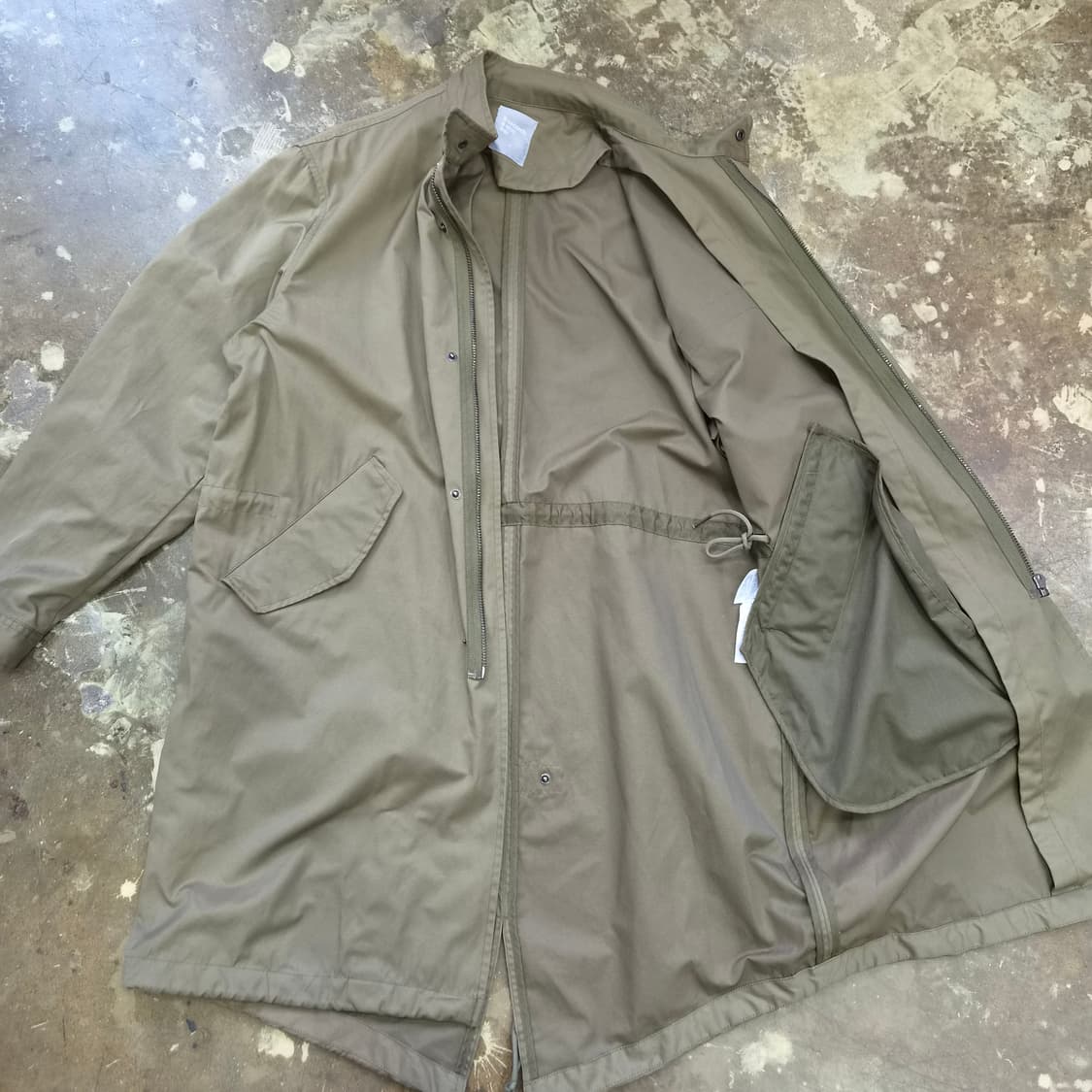 95-100) 에잇세컨즈 M-65 피쉬테일 파카 자켓 점퍼 밀리터리 상품이미지4