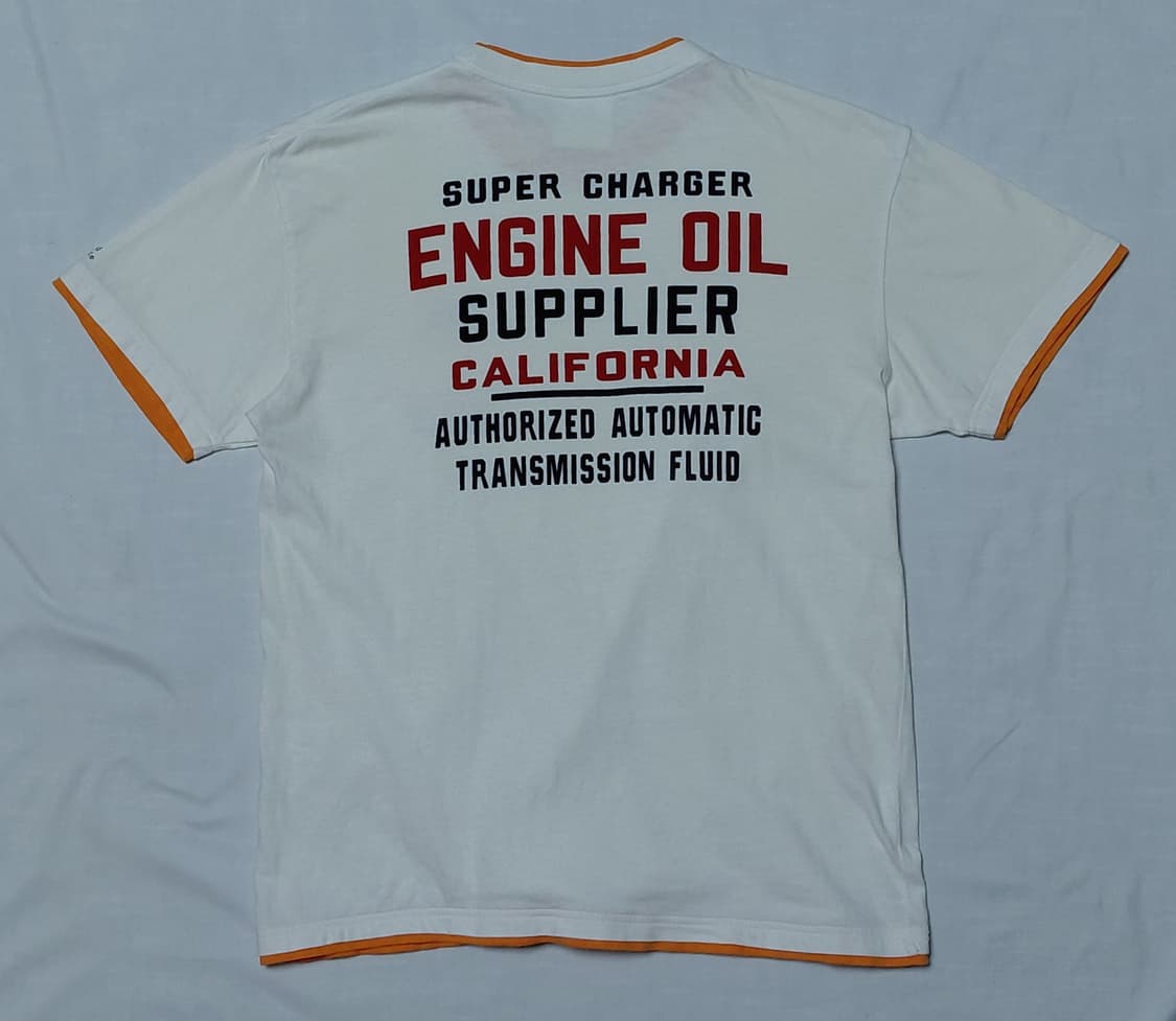 [L] 76 Lubricants 유니온 76 엔진오일 그래픽 빈티지 티 상품이미지8