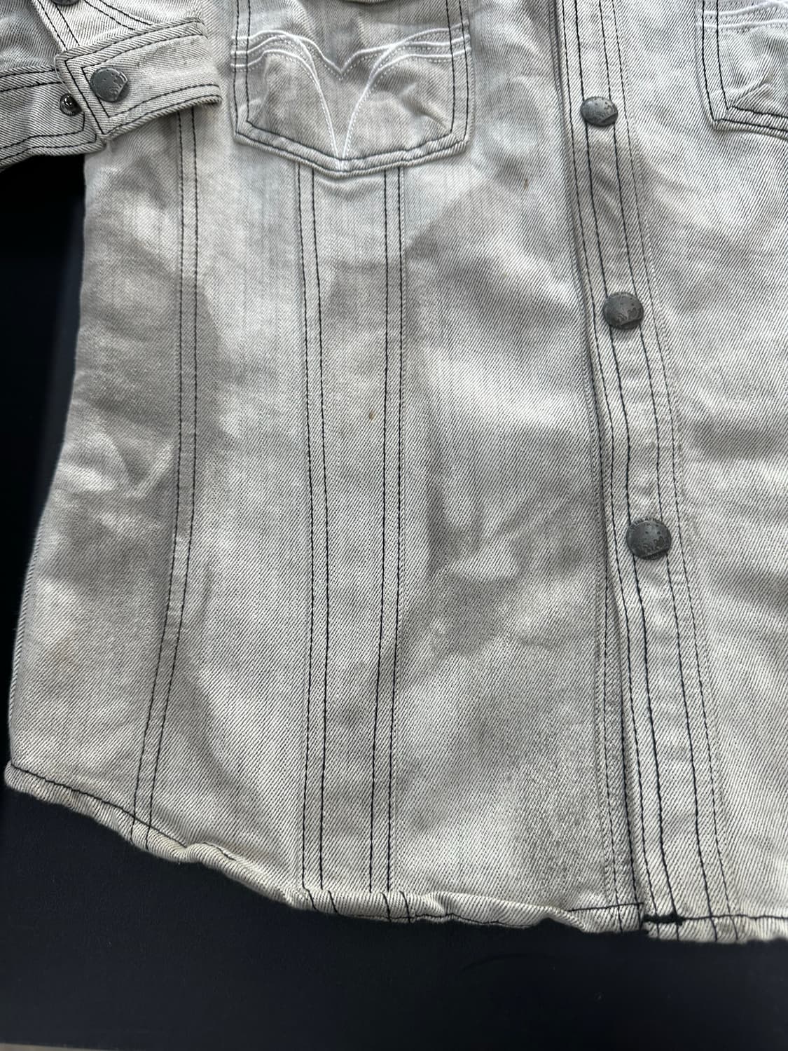 Japan vintage In the Attic 스컬 락시크 워시드 반팔 상품이미지9