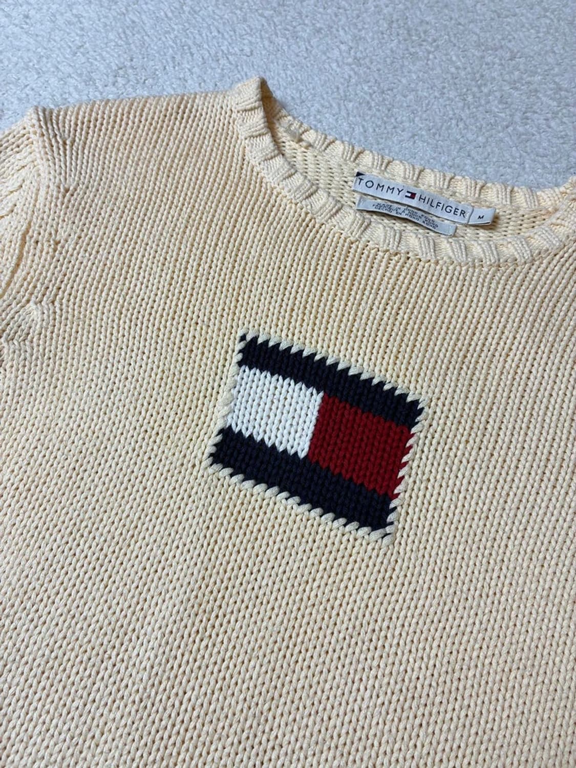 타미힐피거 00's 아메리카 플래그 크루넥 스웨터 PN7117 상품이미지3