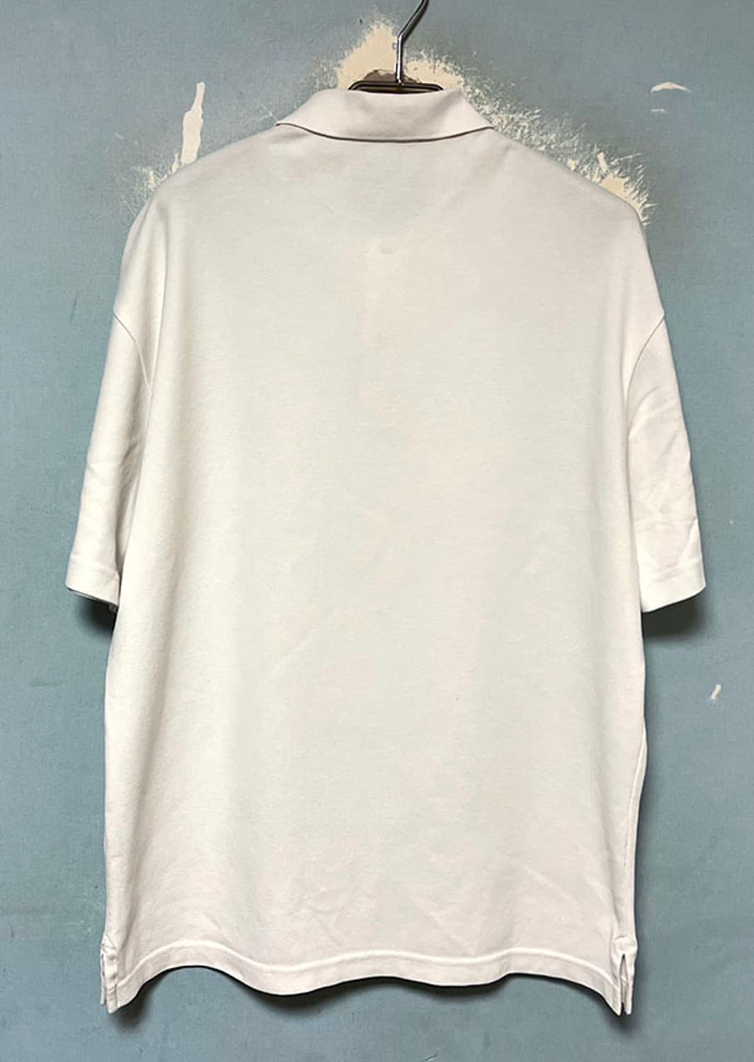 빈폴 남자 솔리드 피케 카라티셔츠 반팔 화이트 신형 캐주얼 L 100 상품이미지2