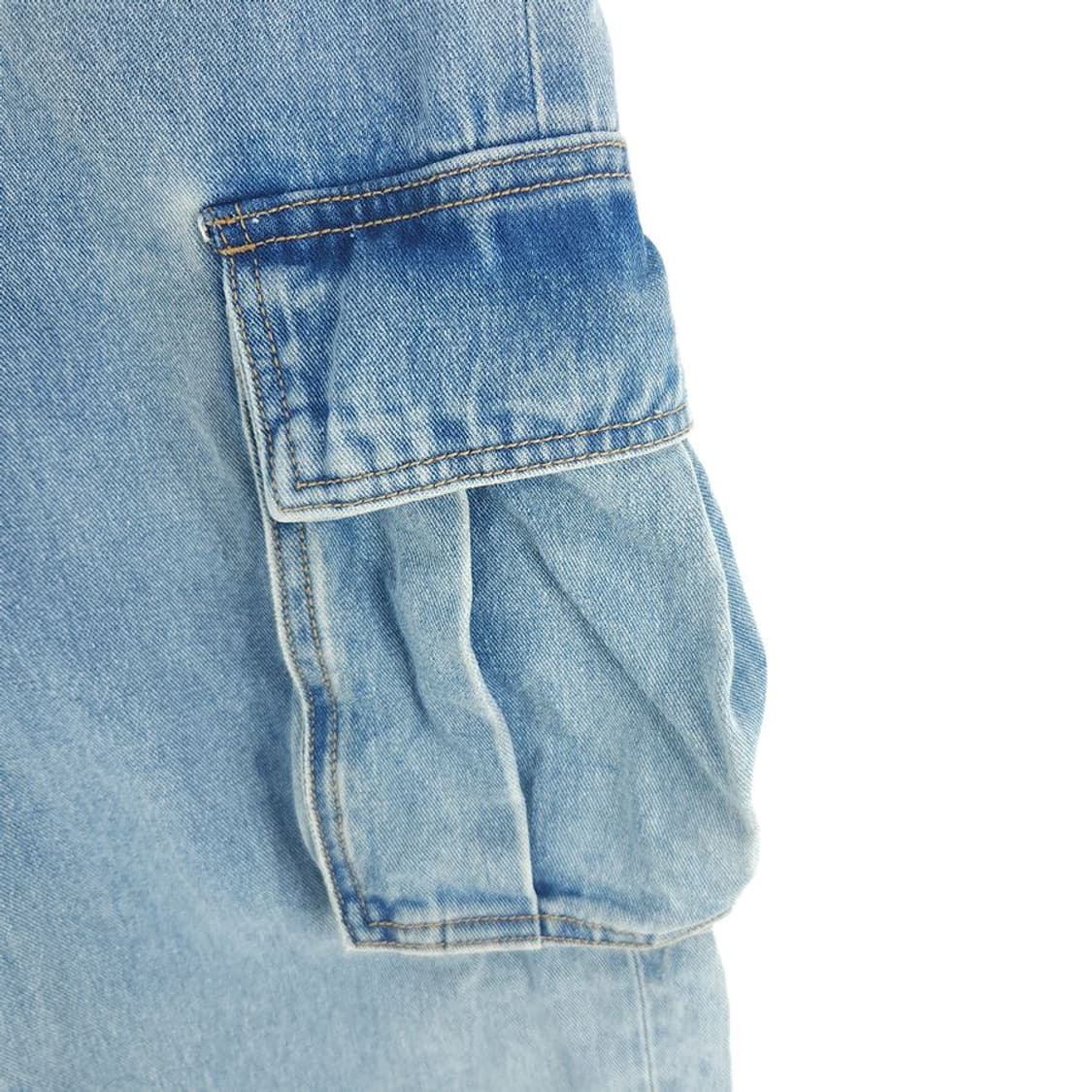 [남30]무신사스탠다드 카고 데님 팬츠(스판x)[Y62-070] 상품이미지4