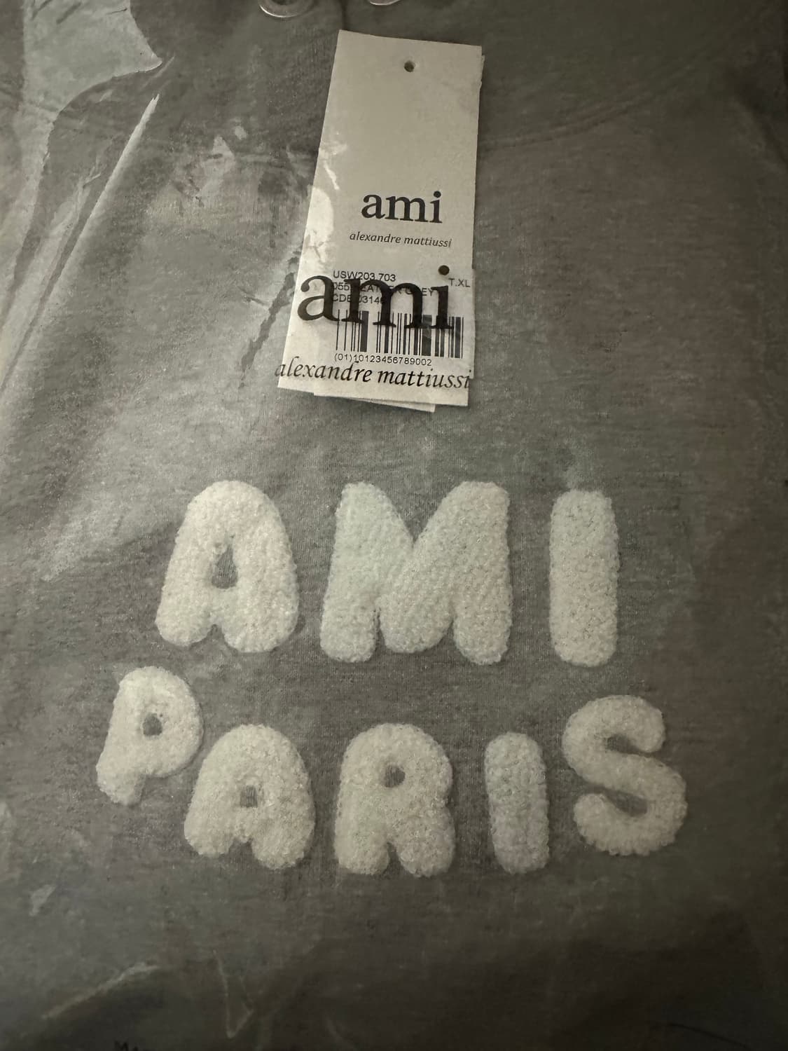 아미 파리스 후드티 그레이 AMI PARIS 상품이미지9