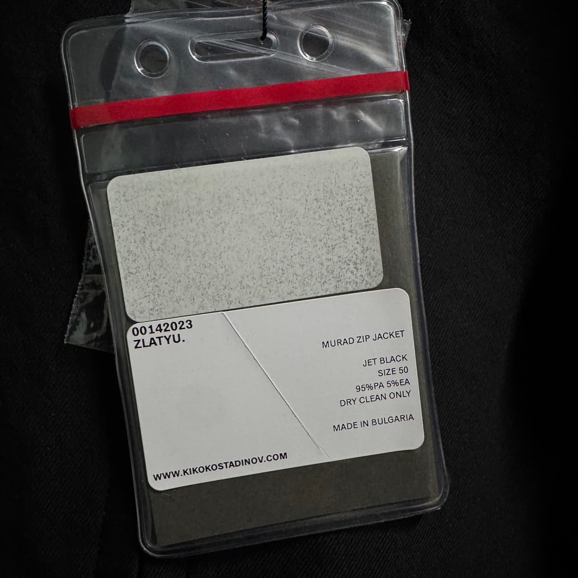 키코 코스타디노브 무라드 비대칭 자켓 블랙 50 상품이미지3