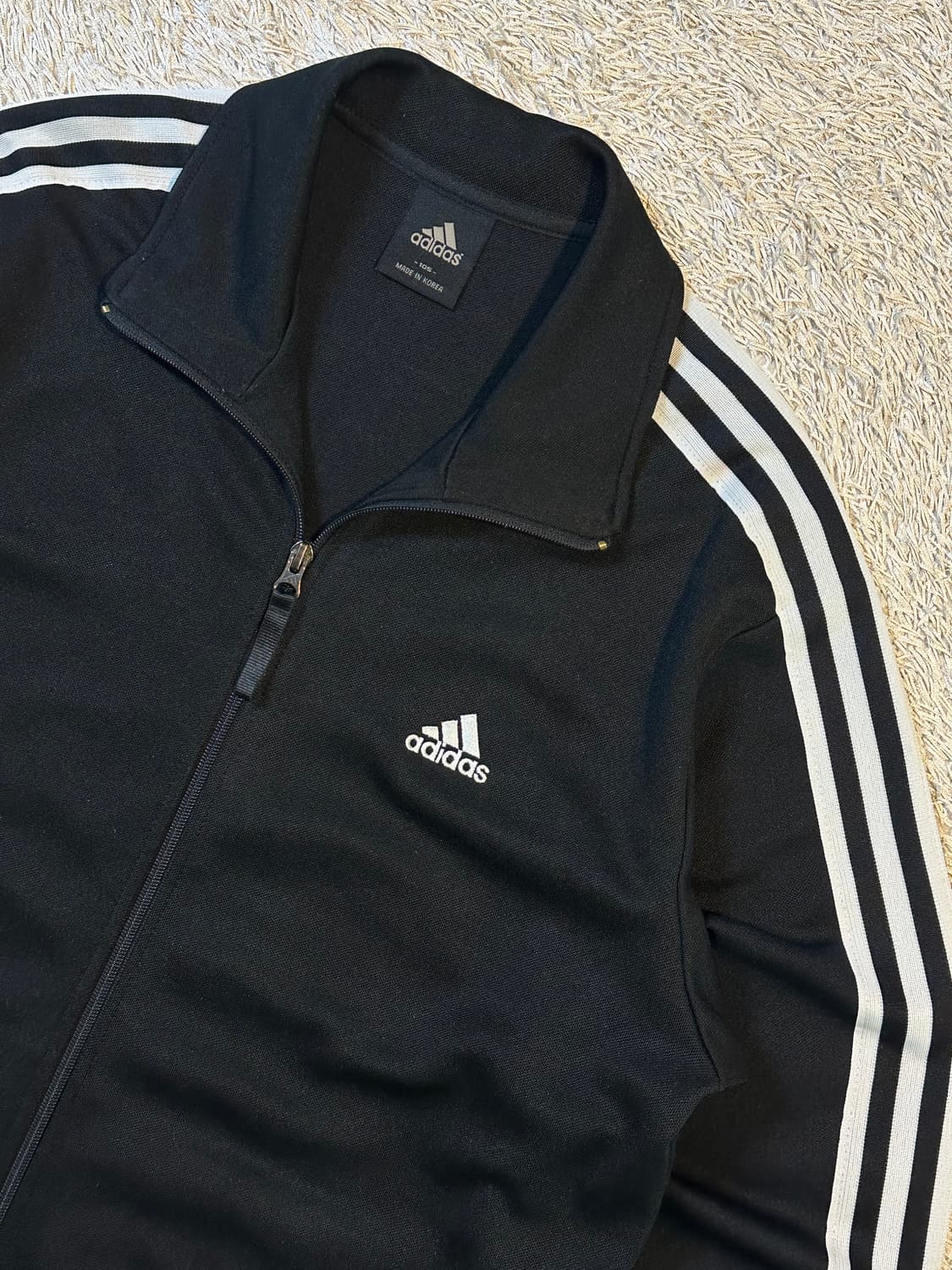 아디다스 ADIDAS 삼각로고 트랙탑 져지 블랙 상품이미지2