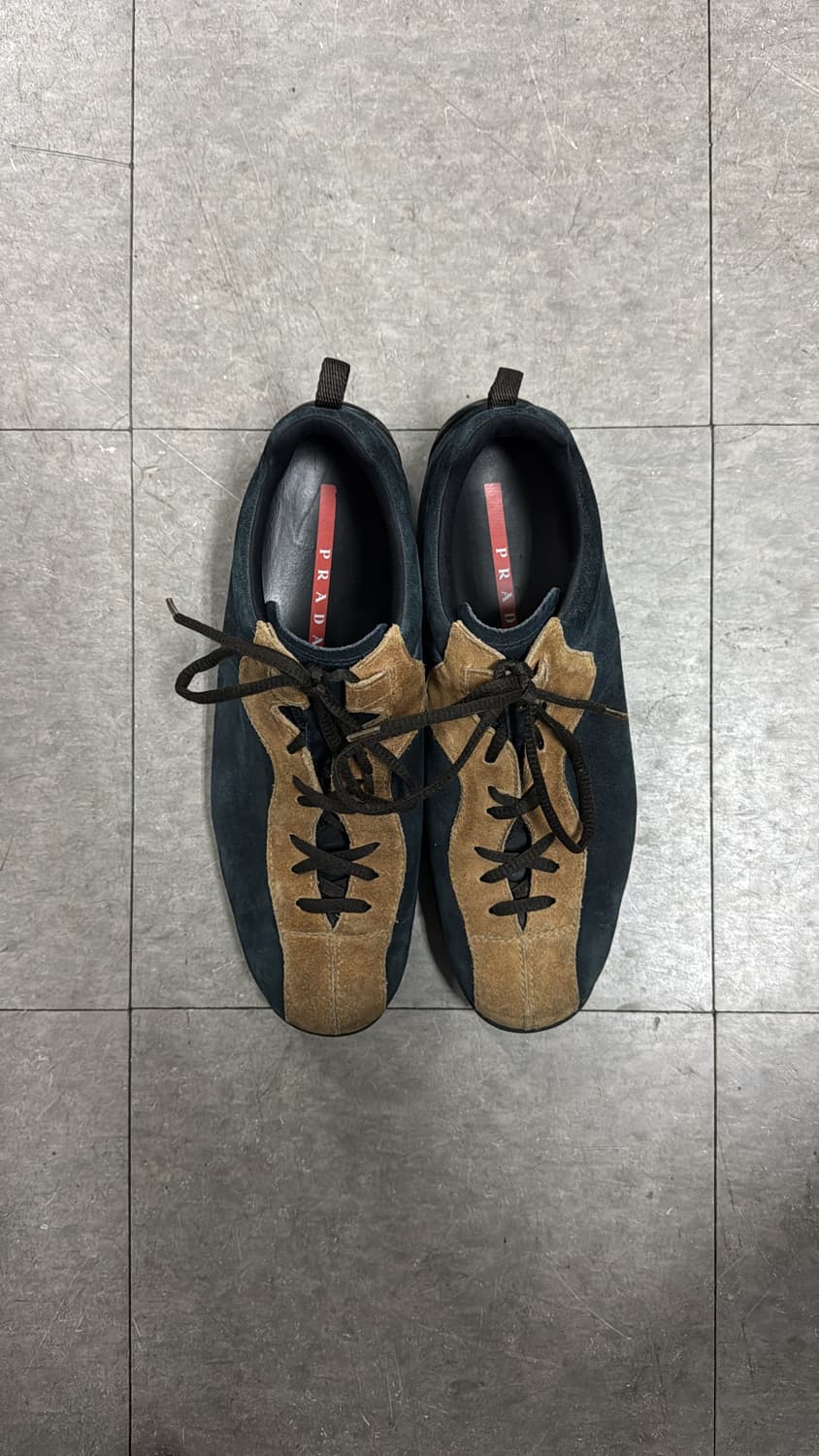 90s 프라다 스웨이드 스니커즈 상품이미지4