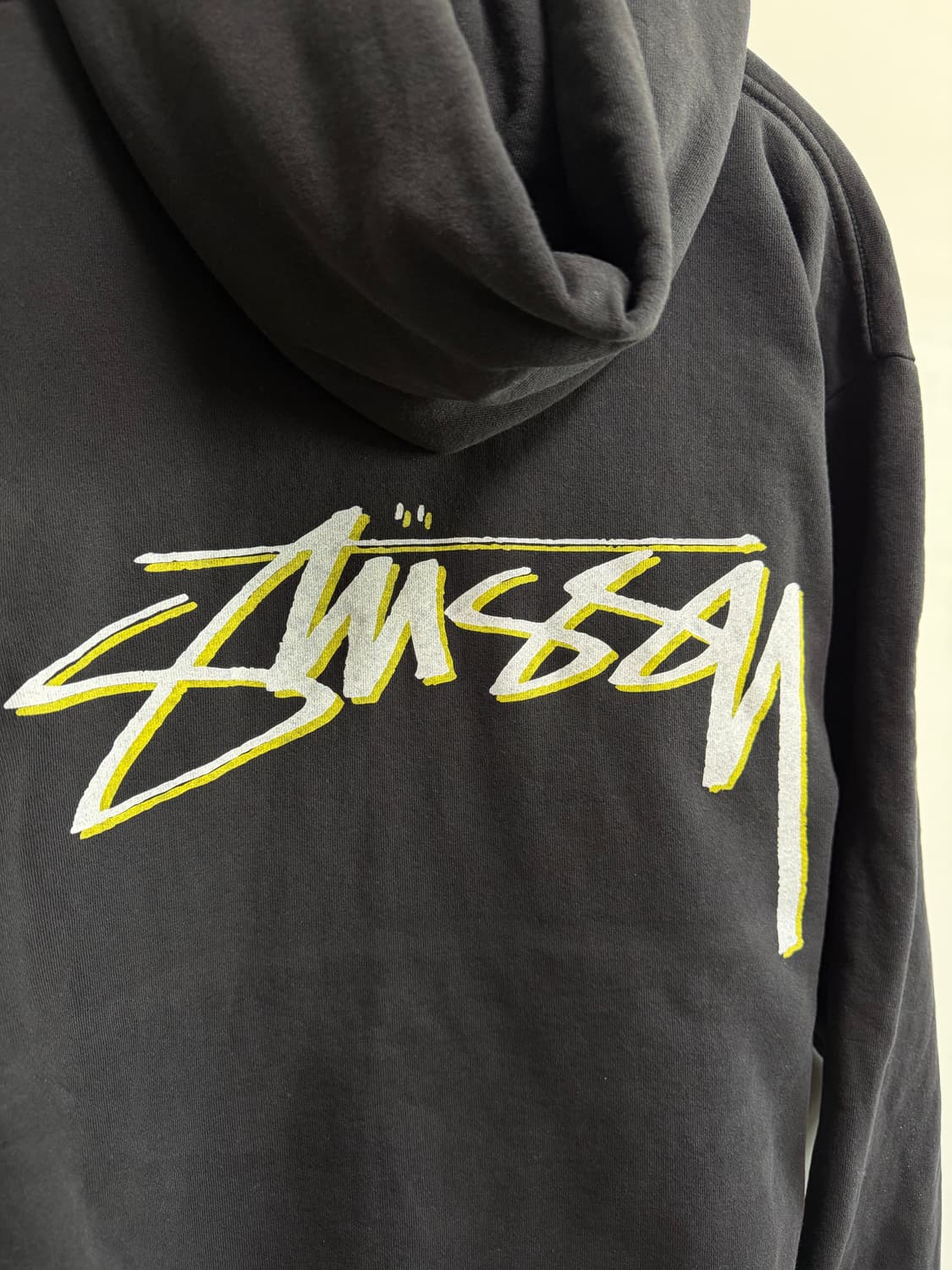 아워레가시 스투시 피드먼트 다잉 후드 블랙 L 상품이미지5