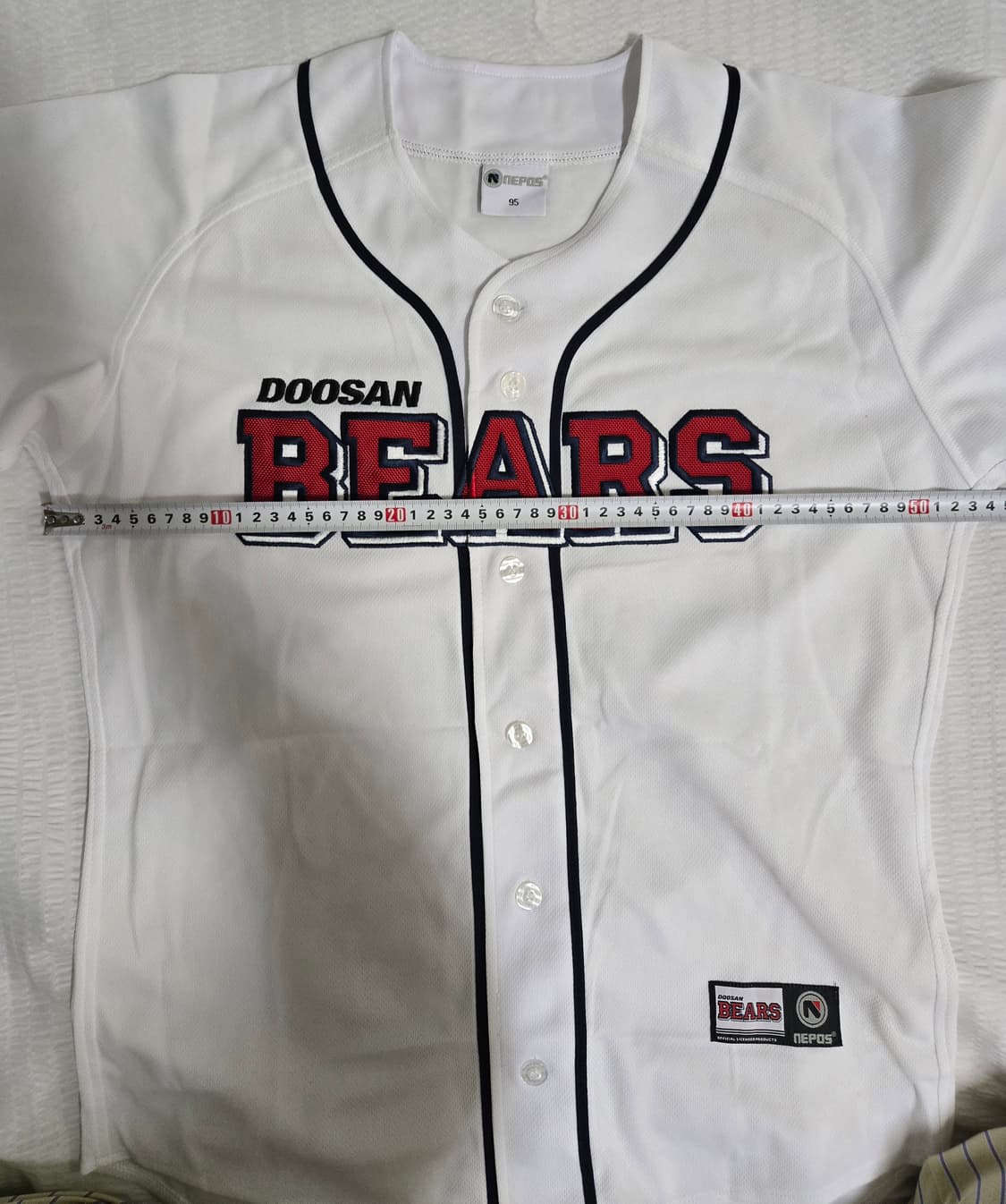 두산베어스 유니폼 노마킹 상품이미지6