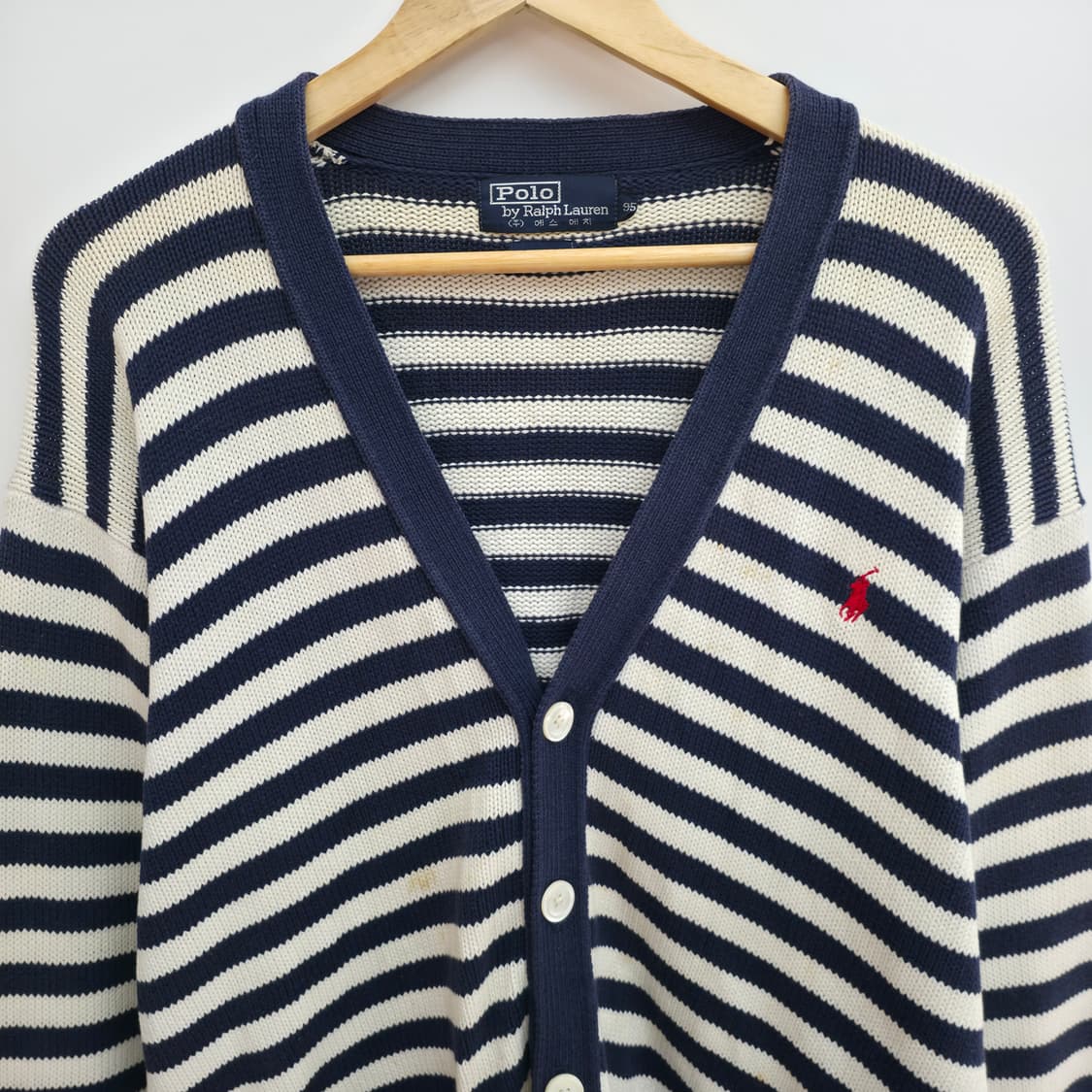 [M] 폴로 랄프로렌 스트라이프 니트 가디건 상품이미지2