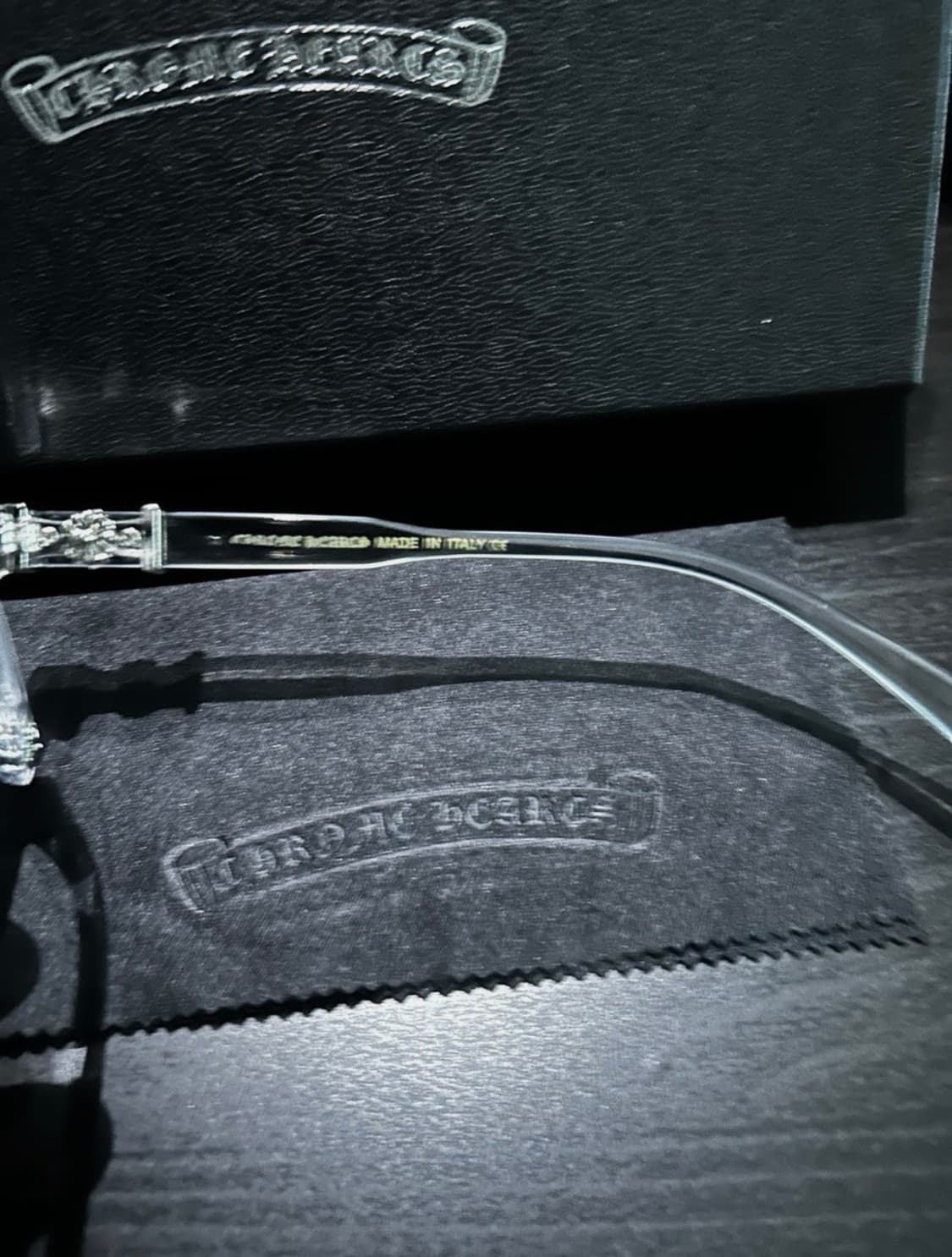 크롬하츠 클리어 안경테 상품이미지3