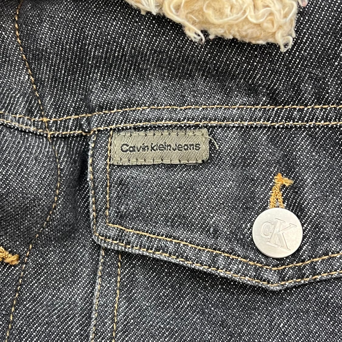 캘빈클라인 셰르파 데님자켓 r2270 상품이미지5