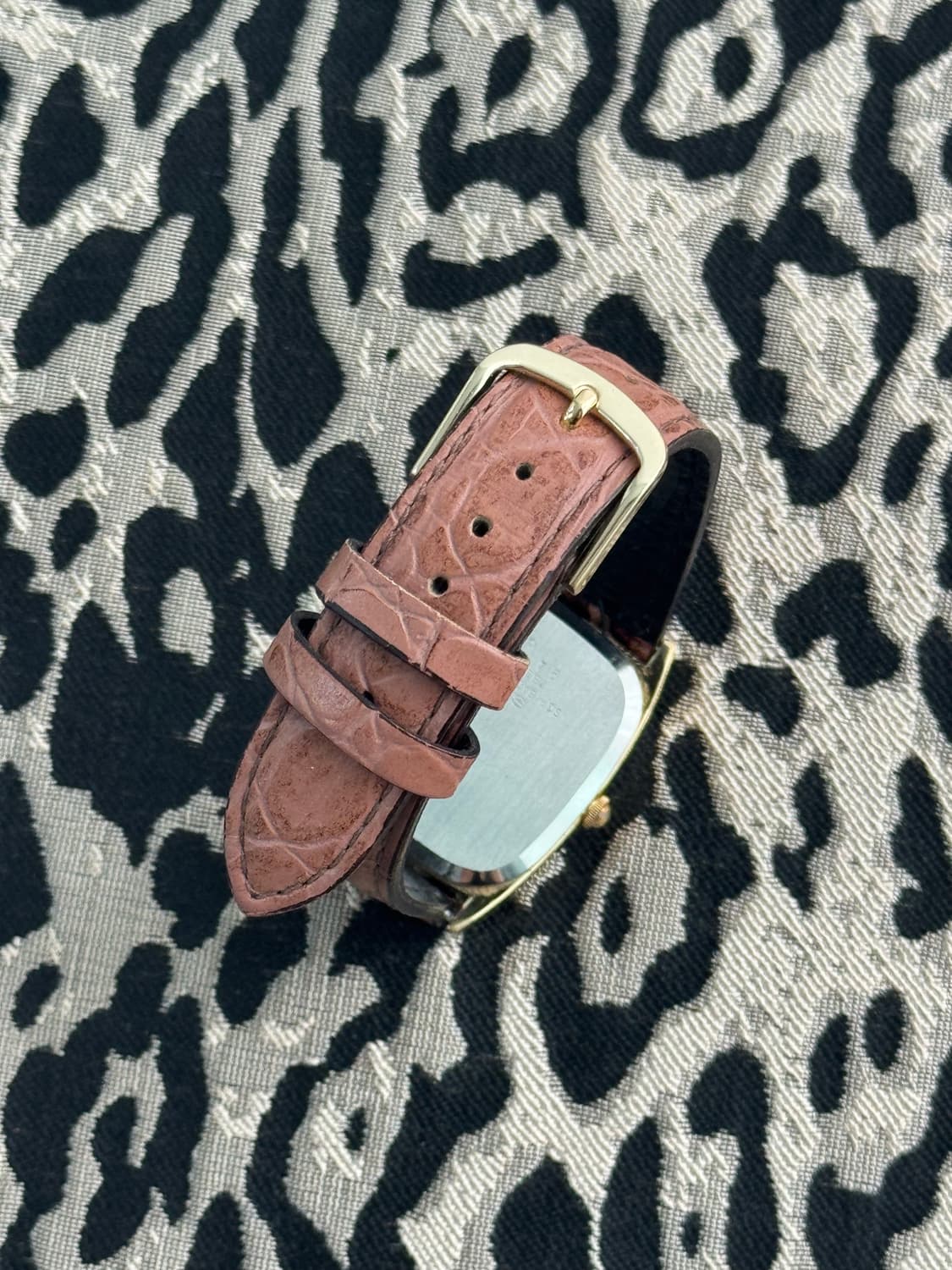 80s 빈티지 세이코 탱크 골드 상품이미지6