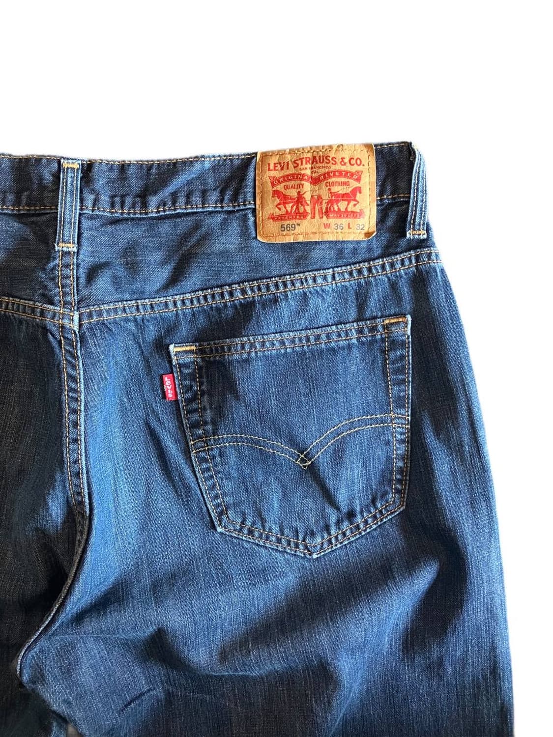 Levis 569 indigo jeans (36-37) a18 상품이미지4