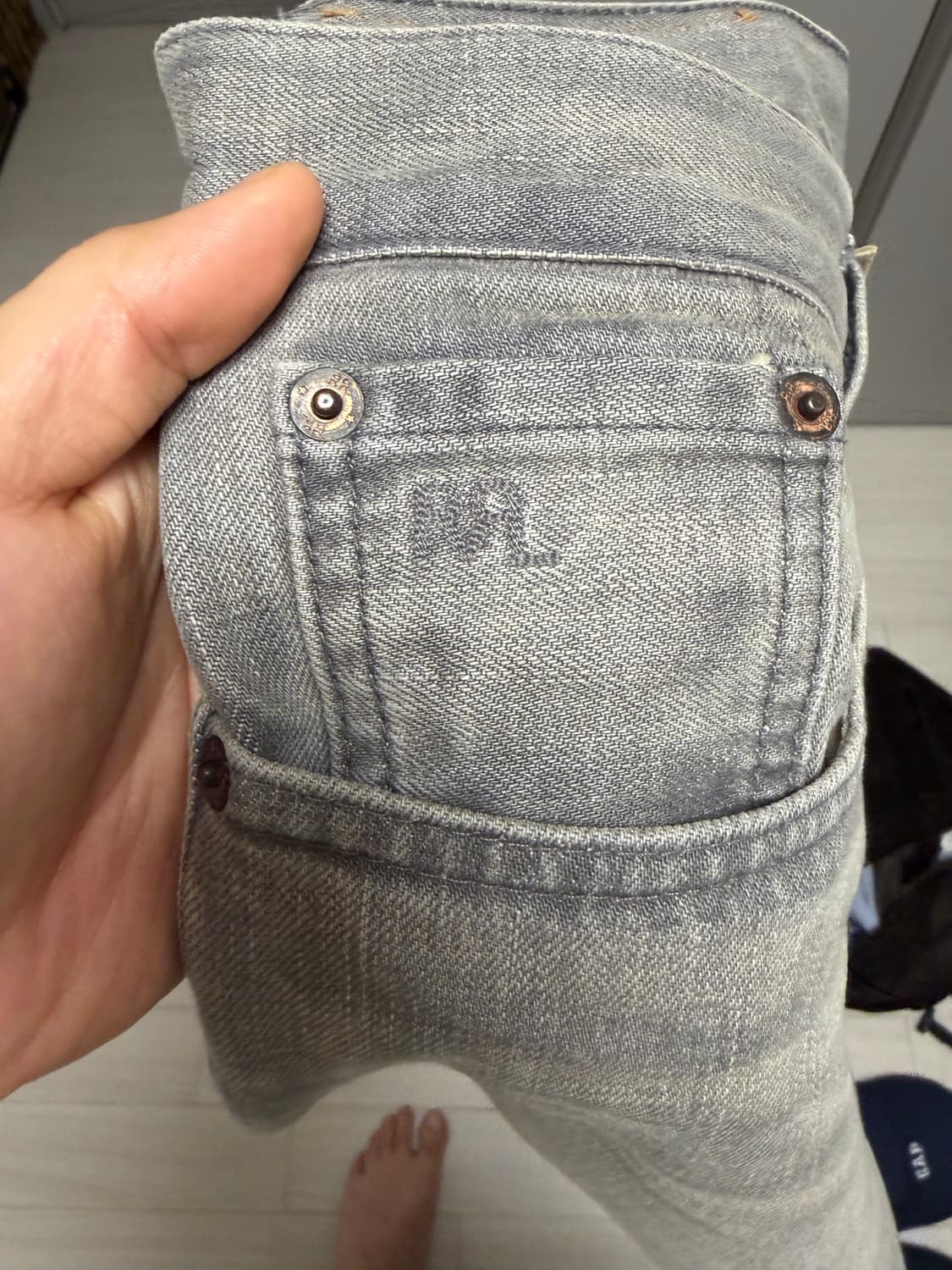 Rrl 더블알엘 슬림 청바지 30x 30 상품이미지6