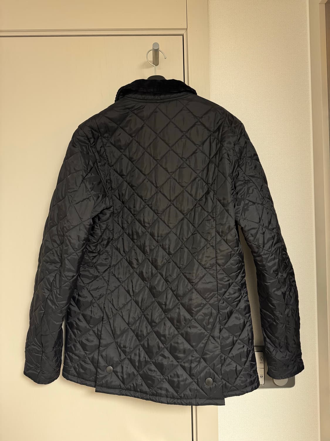 [M]바버 헤리티지 퀼팅자켓 블랙  상품이미지2