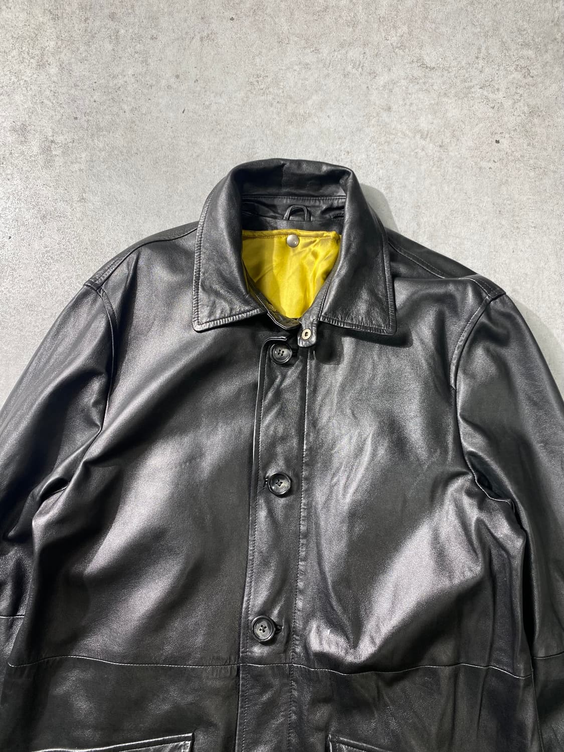 [54] VERRI 이태리 메이드 램스킨 레더 코트 상품이미지3