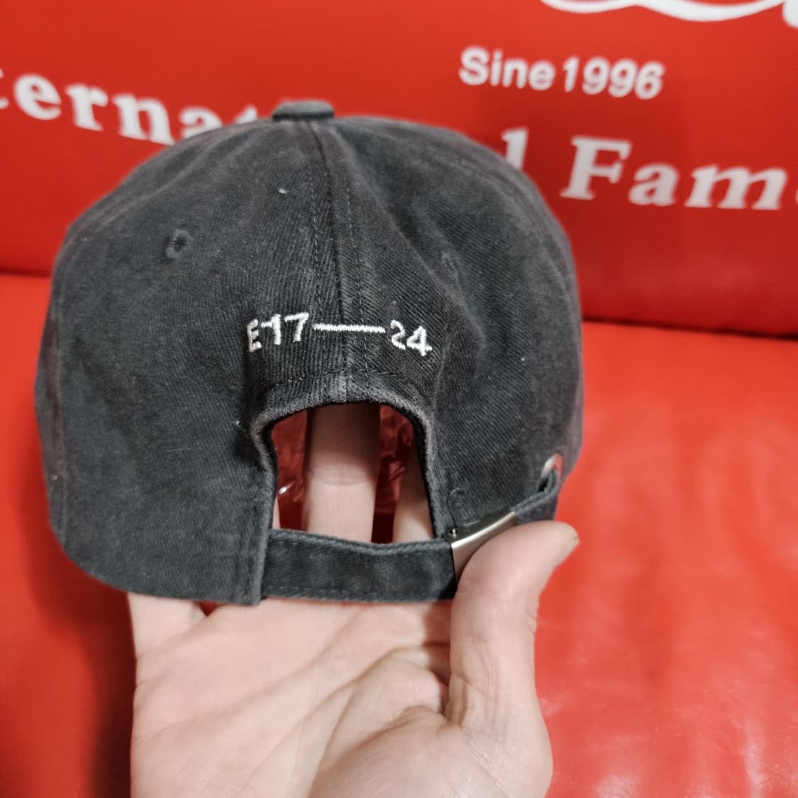 이미스(Emis) 25ss 빈티지 피그먼트 볼캡 상품이미지4