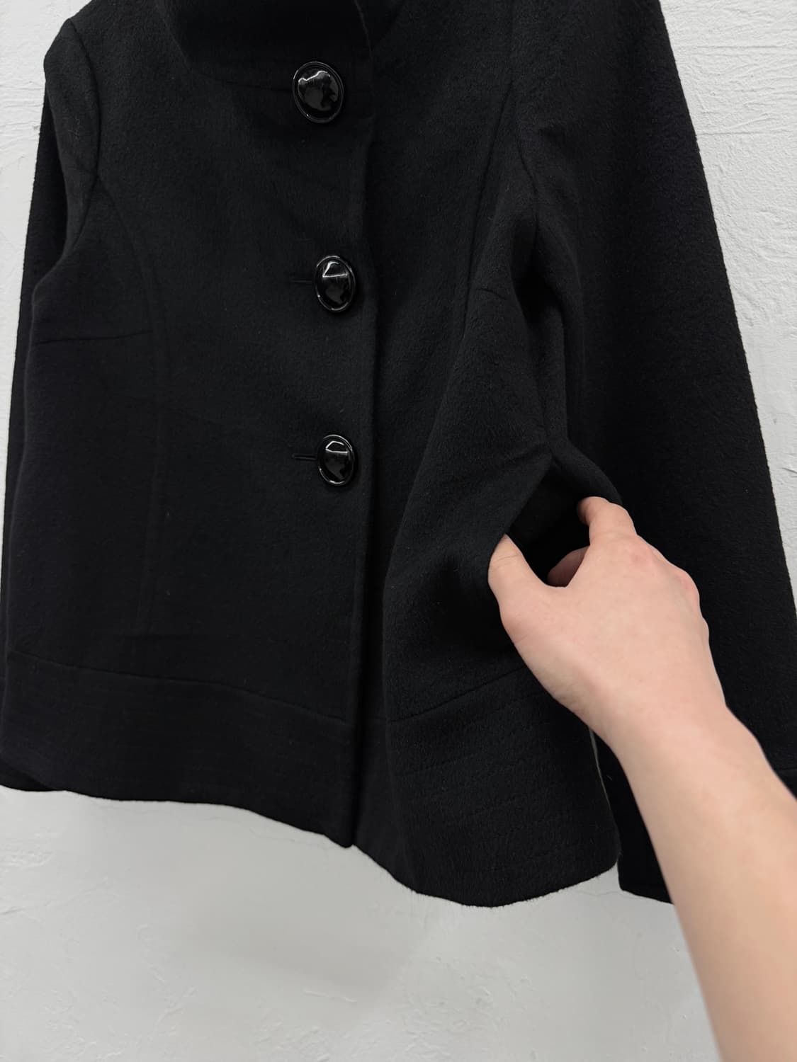 as you like it 하이넥 앙고라 자켓 상품이미지3