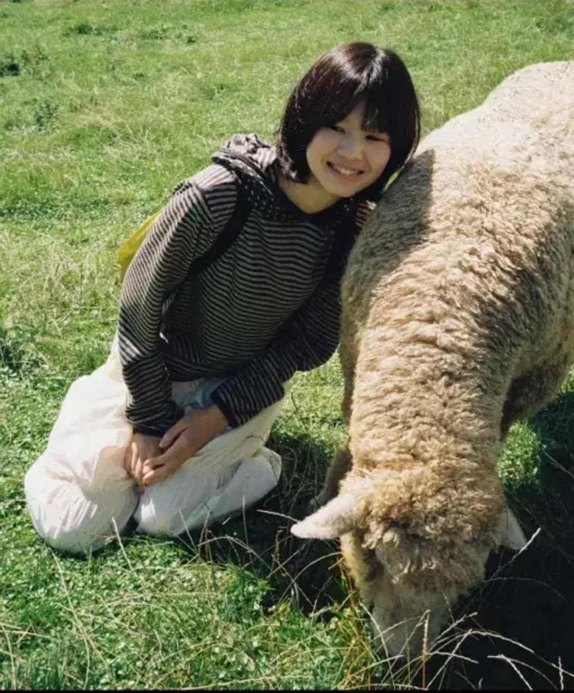 페스토 도트 스트라이프 후디 다크문 상품이미지2