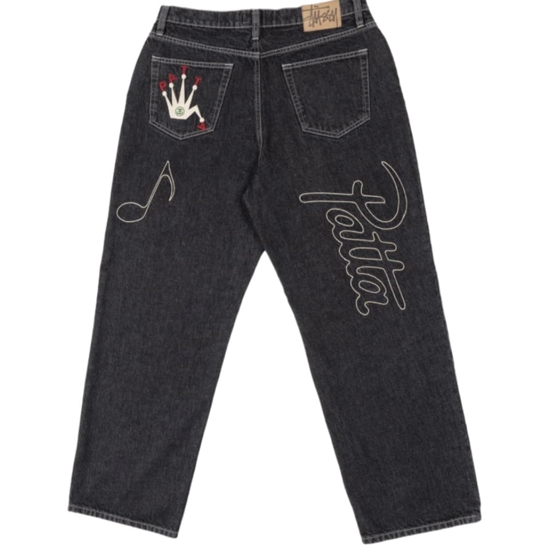 스투시 x 파타 빅 올 진 블랙 34 상품이미지2