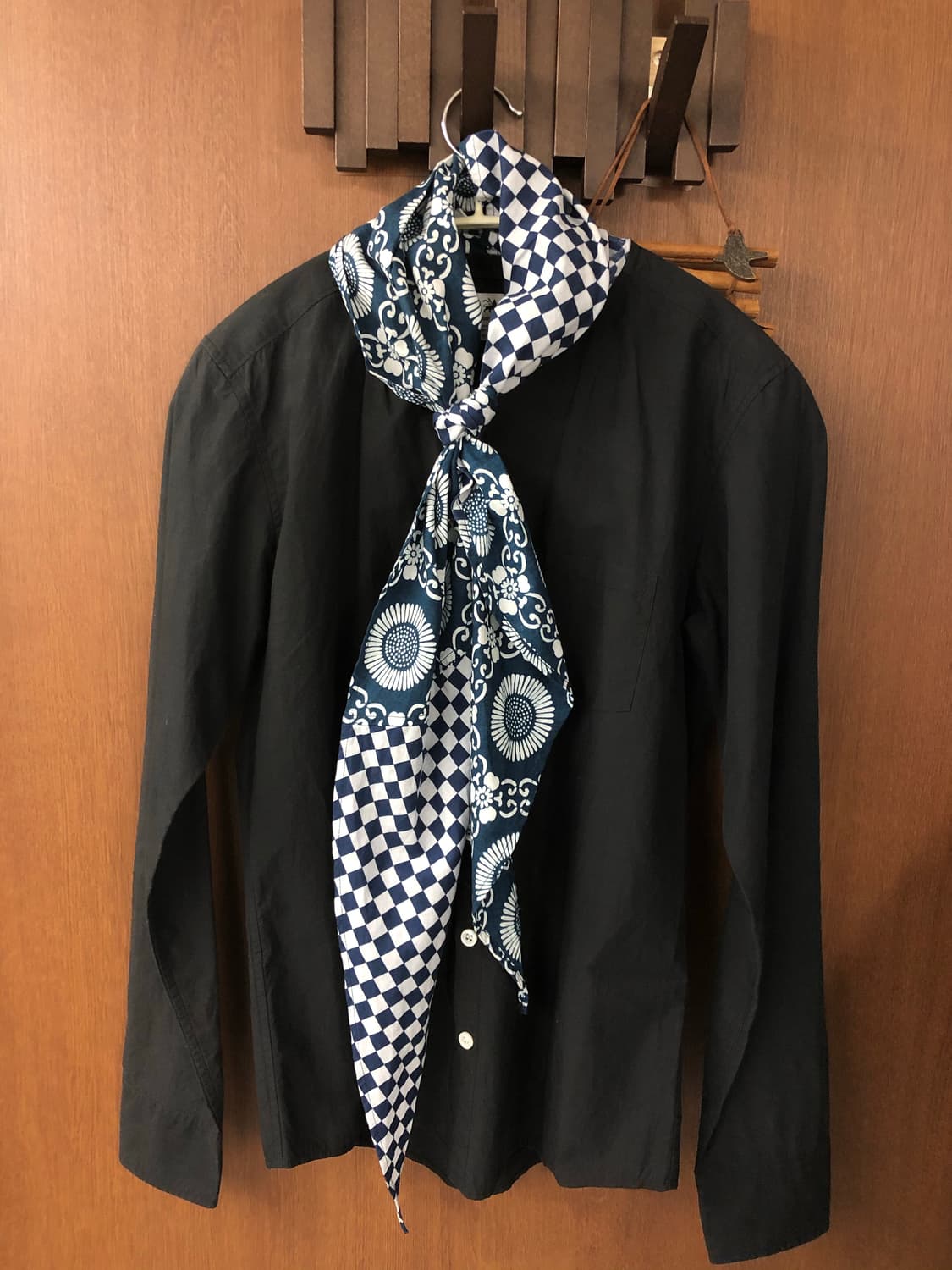 Sasquatchfabrix 스카프 셔츠 s 상품이미지4