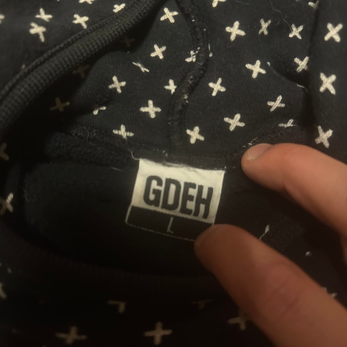 Goodenough 십자가 후드[기무라 타쿠야 착용] 상품이미지3