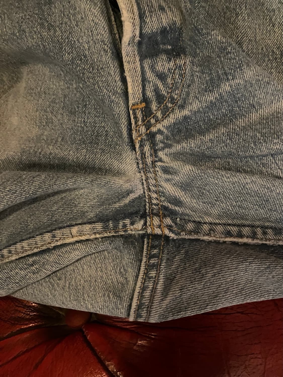 90s USA 빈티지 리바이스 501xx 0000 데님 팬츠 상품이미지8