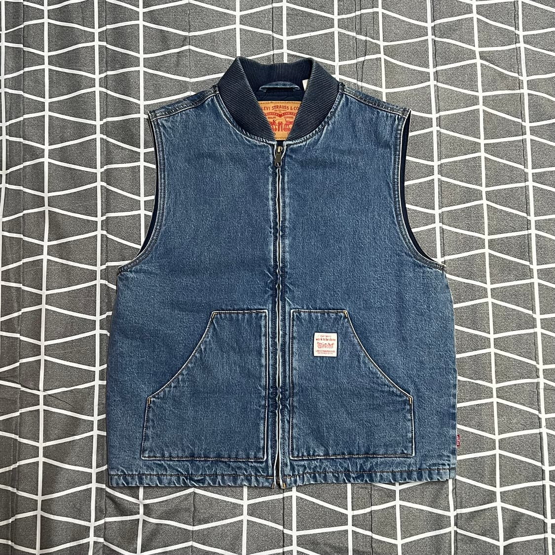 [새상품급] 리바이스 샌섬 베스트(조끼) -M- 상품이미지1