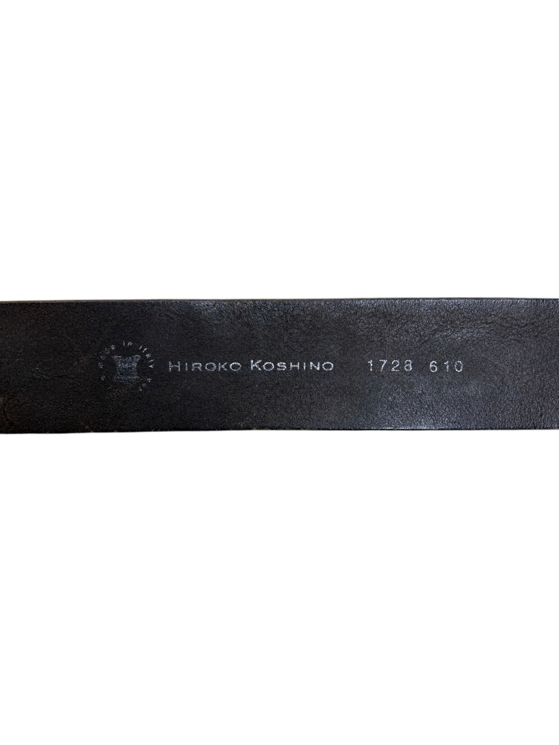 Hiroko koshino rose leather belt 상품이미지3