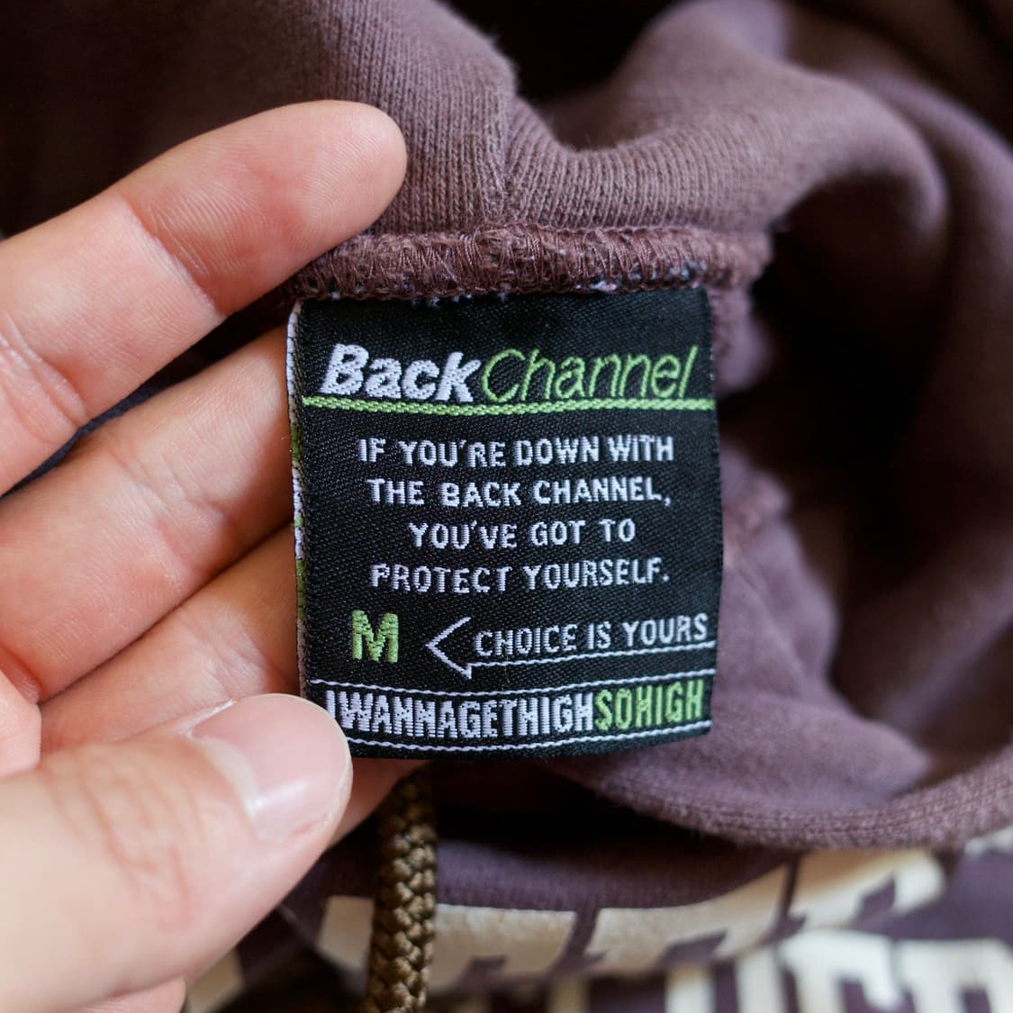 Back Channel cotton hoodie sweats 상품이미지6