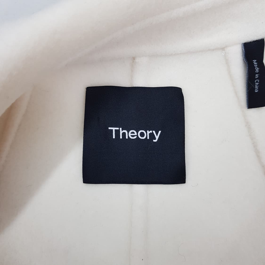 띠어리 Theory 캐시미어 혼방 아이보리 코트 S사이즈 상품이미지6