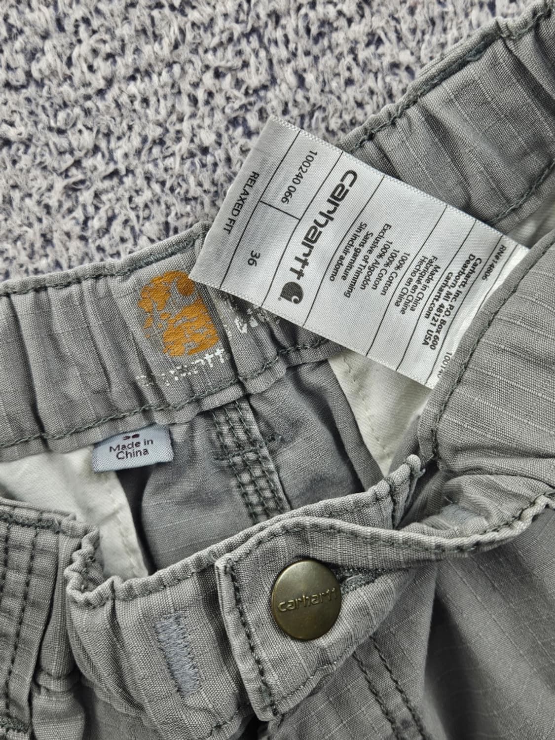 칼하트 립스탑 워크 쇼츠 반바지 커스텀 ( 36" ) / 11989 상품이미지7