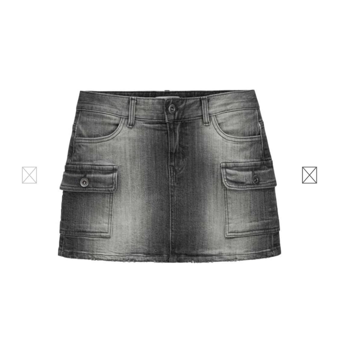 애즈온 icy washing cargo skirt / M 상품이미지1