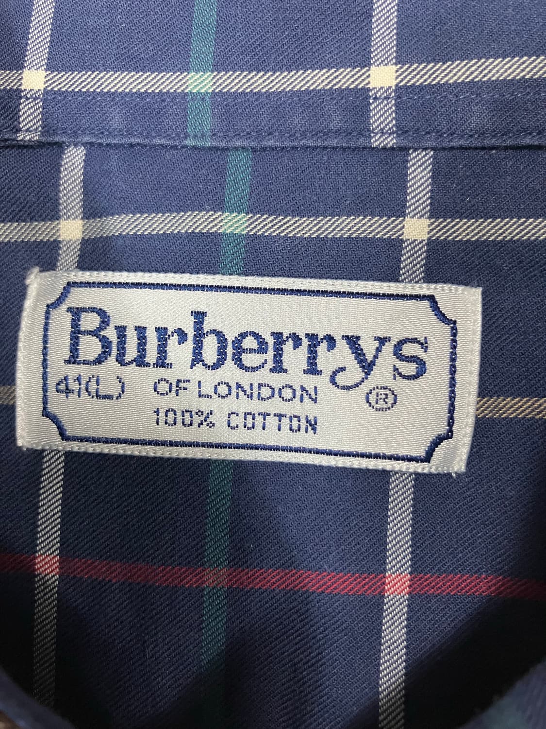 버버리 체크 남방 셔츠 L 상품이미지6
