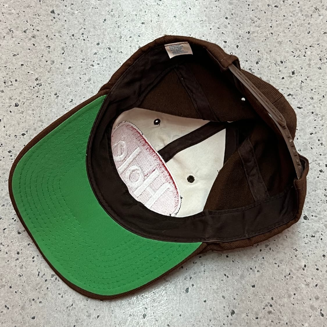 빈티지 90s Hole 로고 스냅백 캡 상품이미지2