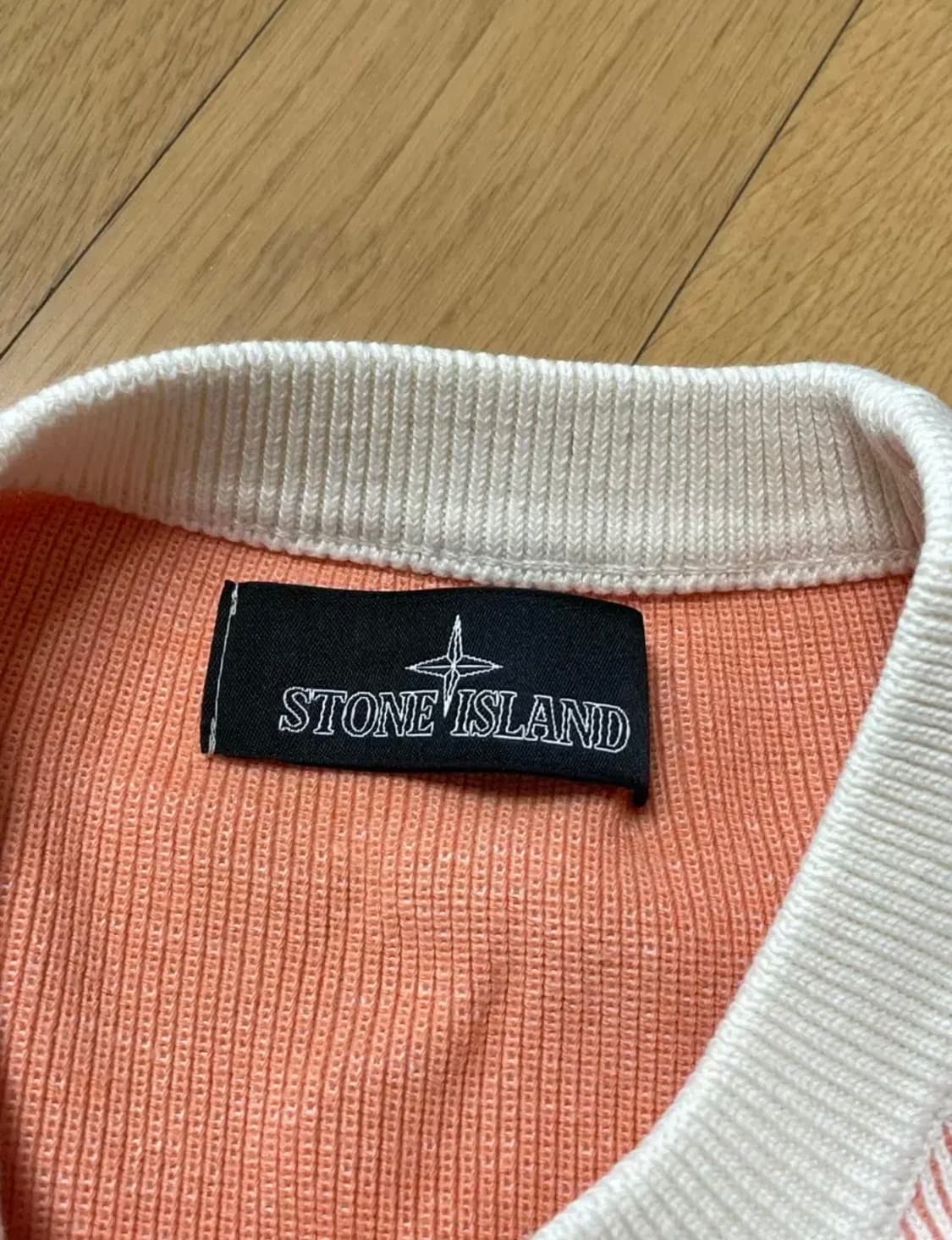 [희귀] 스톤아일랜드 핑크 니트 상품이미지3
